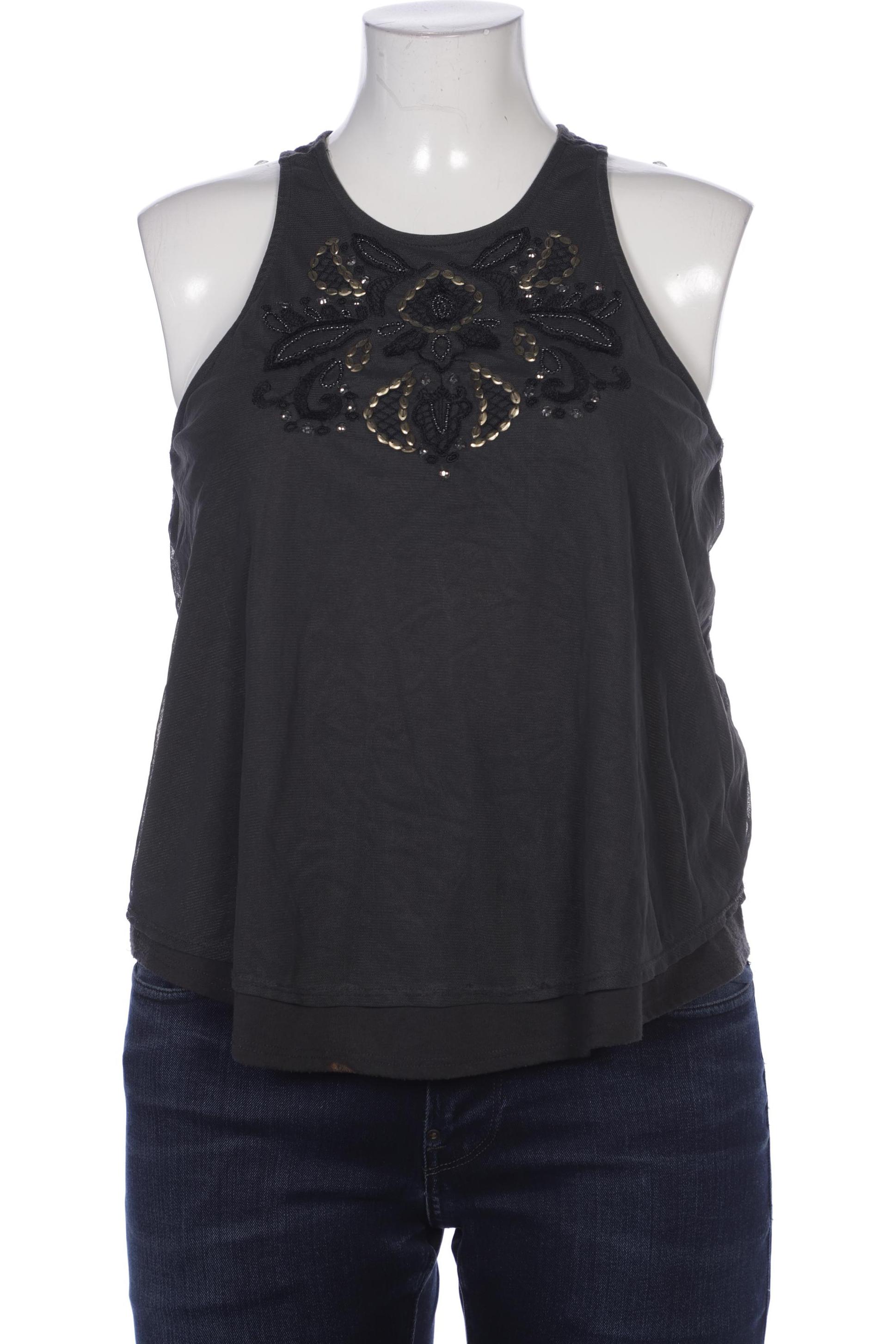 

Hollister Damen Bluse, grau, Gr. 42