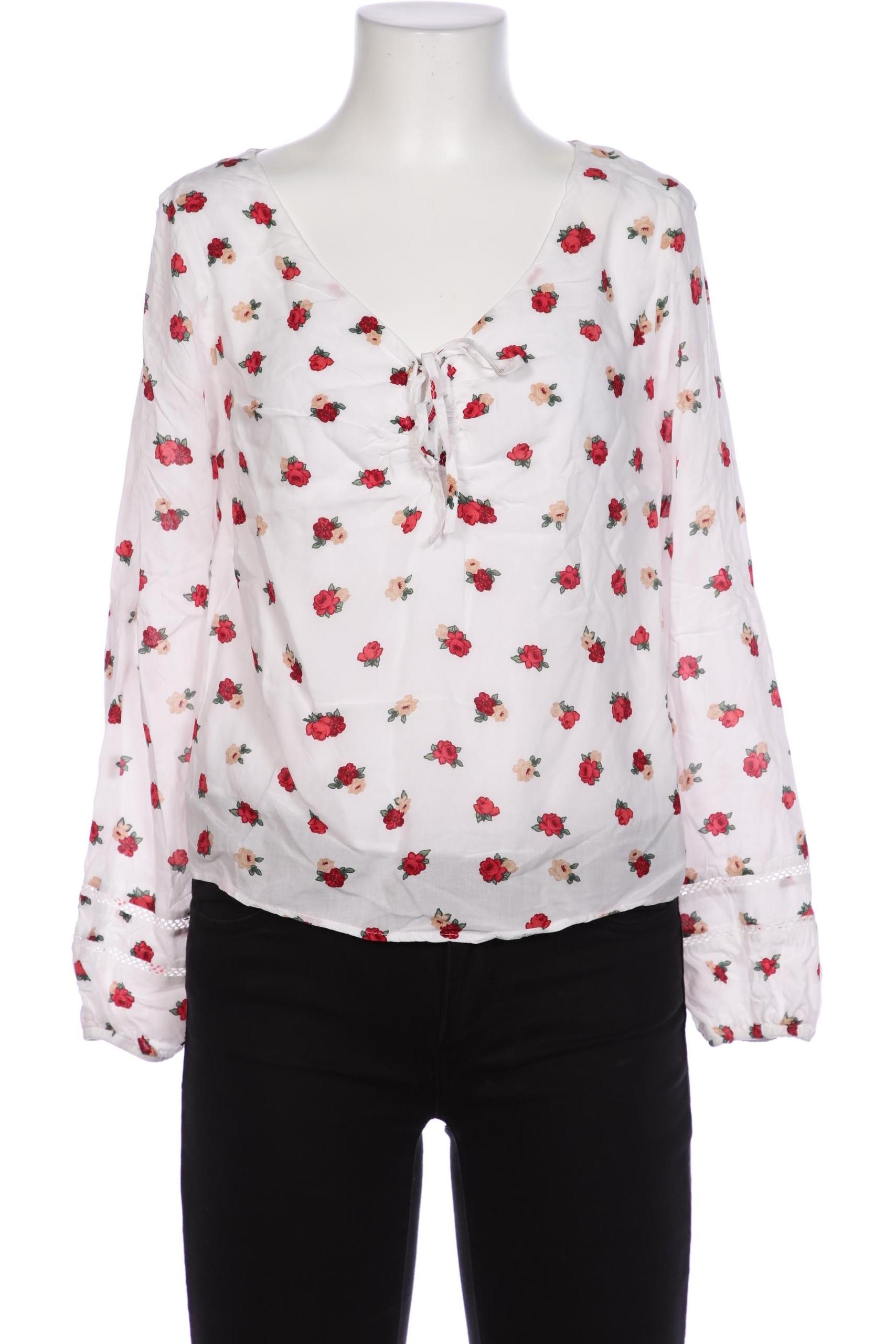 

Hollister Damen Bluse, weiß, Gr. 36