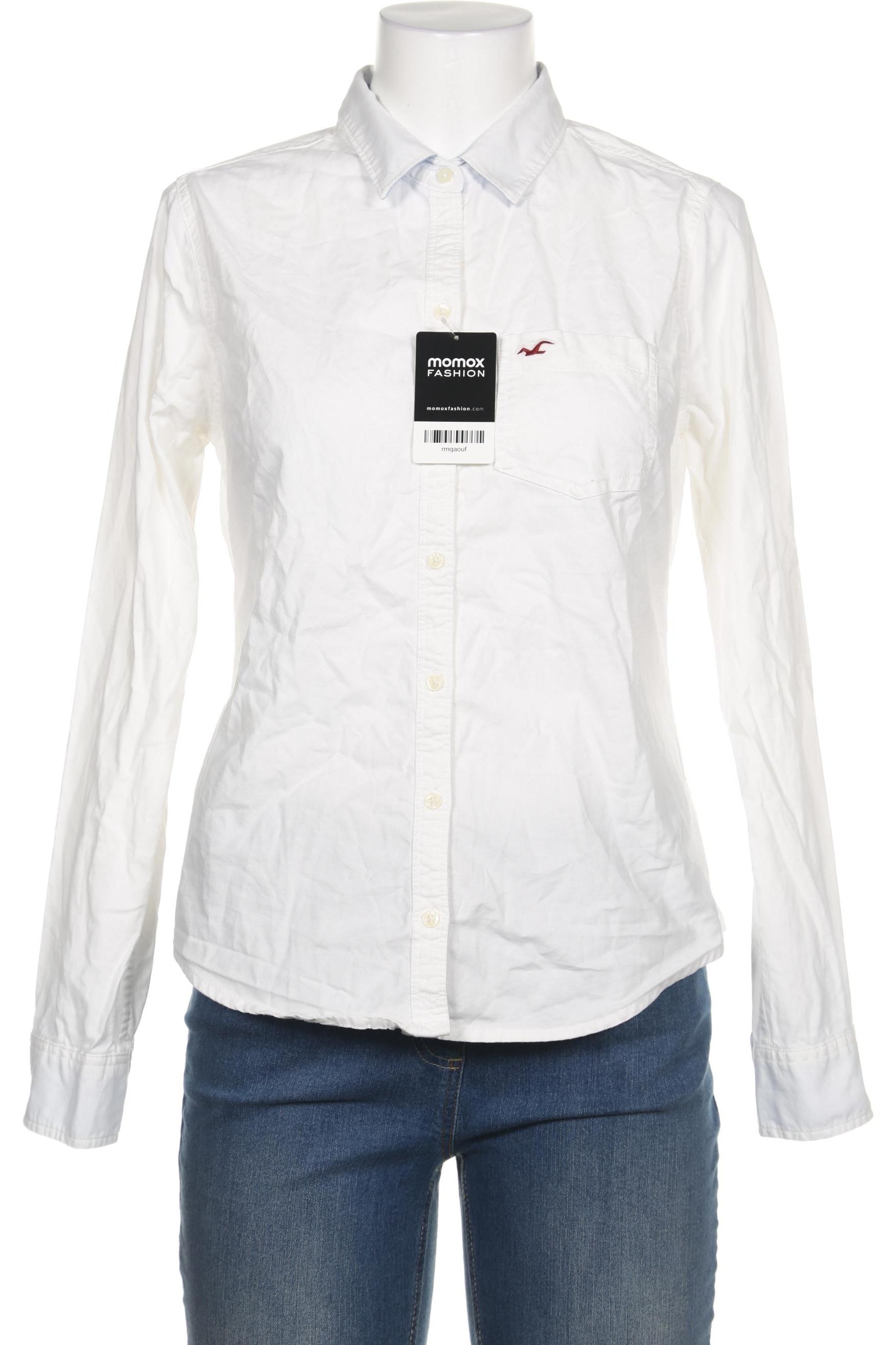 

Hollister Damen Bluse, weiß, Gr. 38