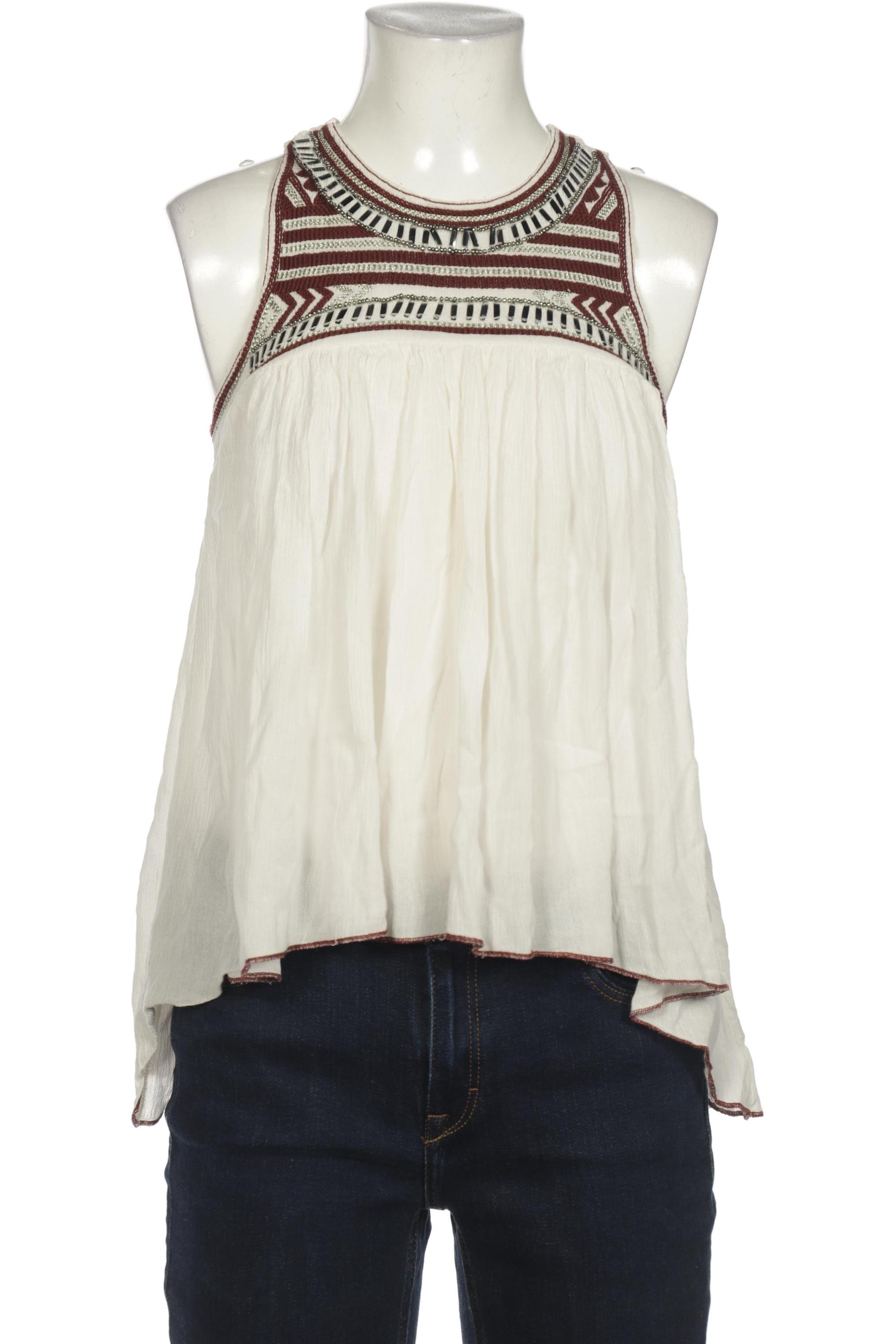 

Hollister Damen Bluse, weiß, Gr. 36