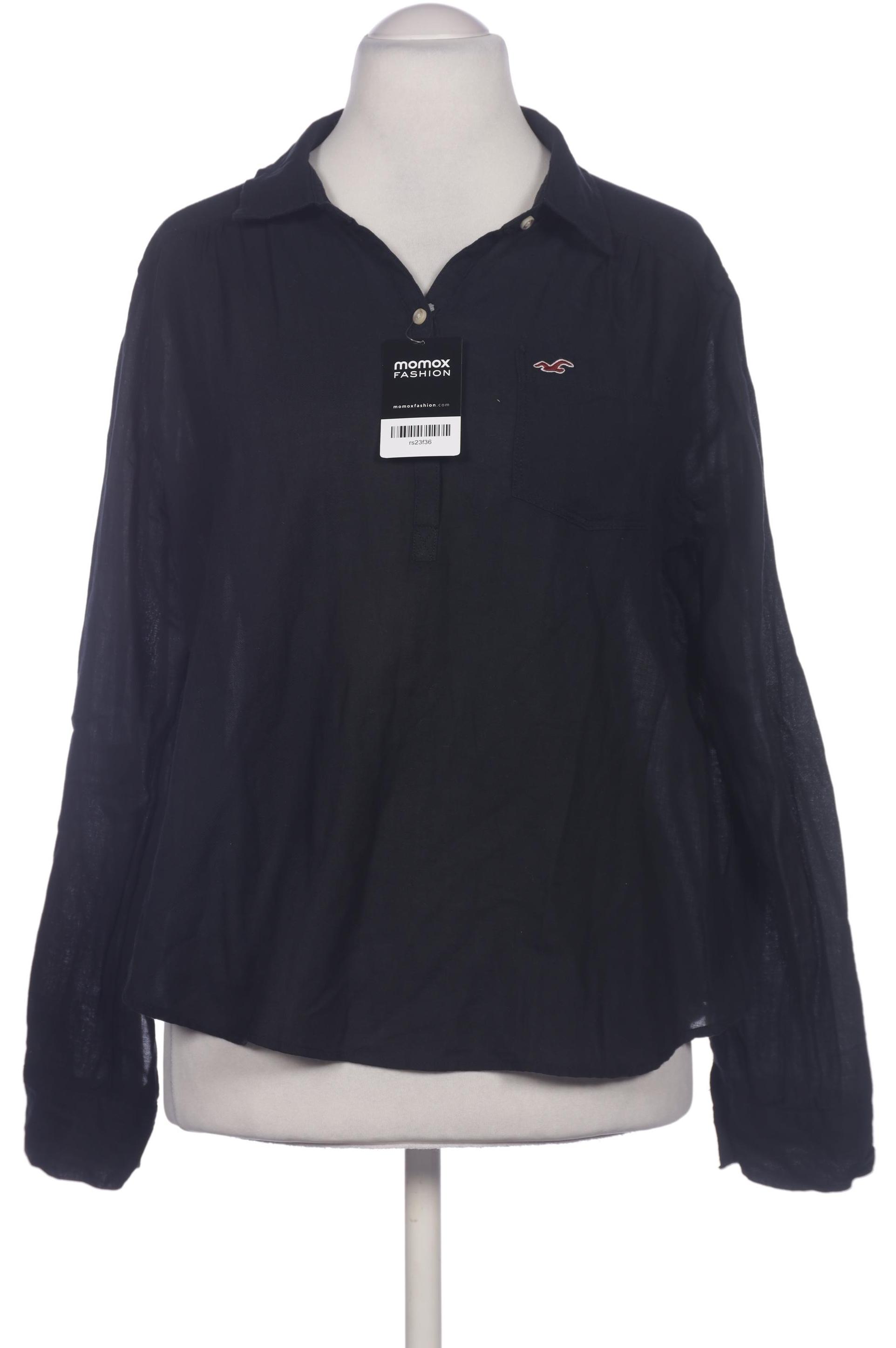 

Hollister Damen Bluse, schwarz, Gr. 42