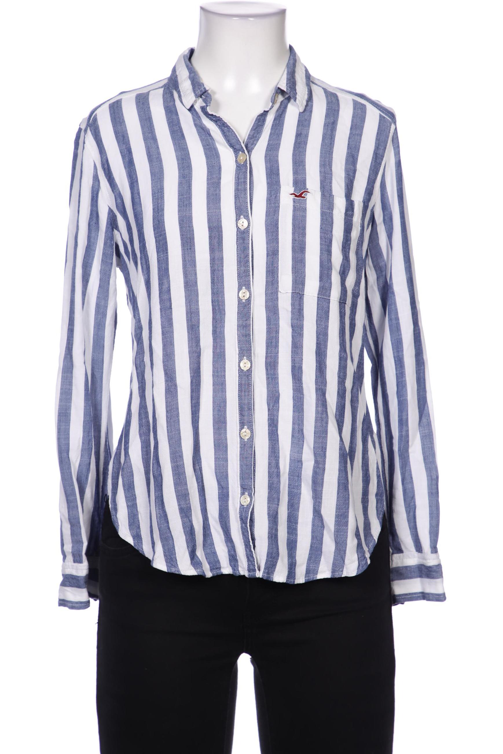 

Hollister Damen Bluse, blau, Gr. 34