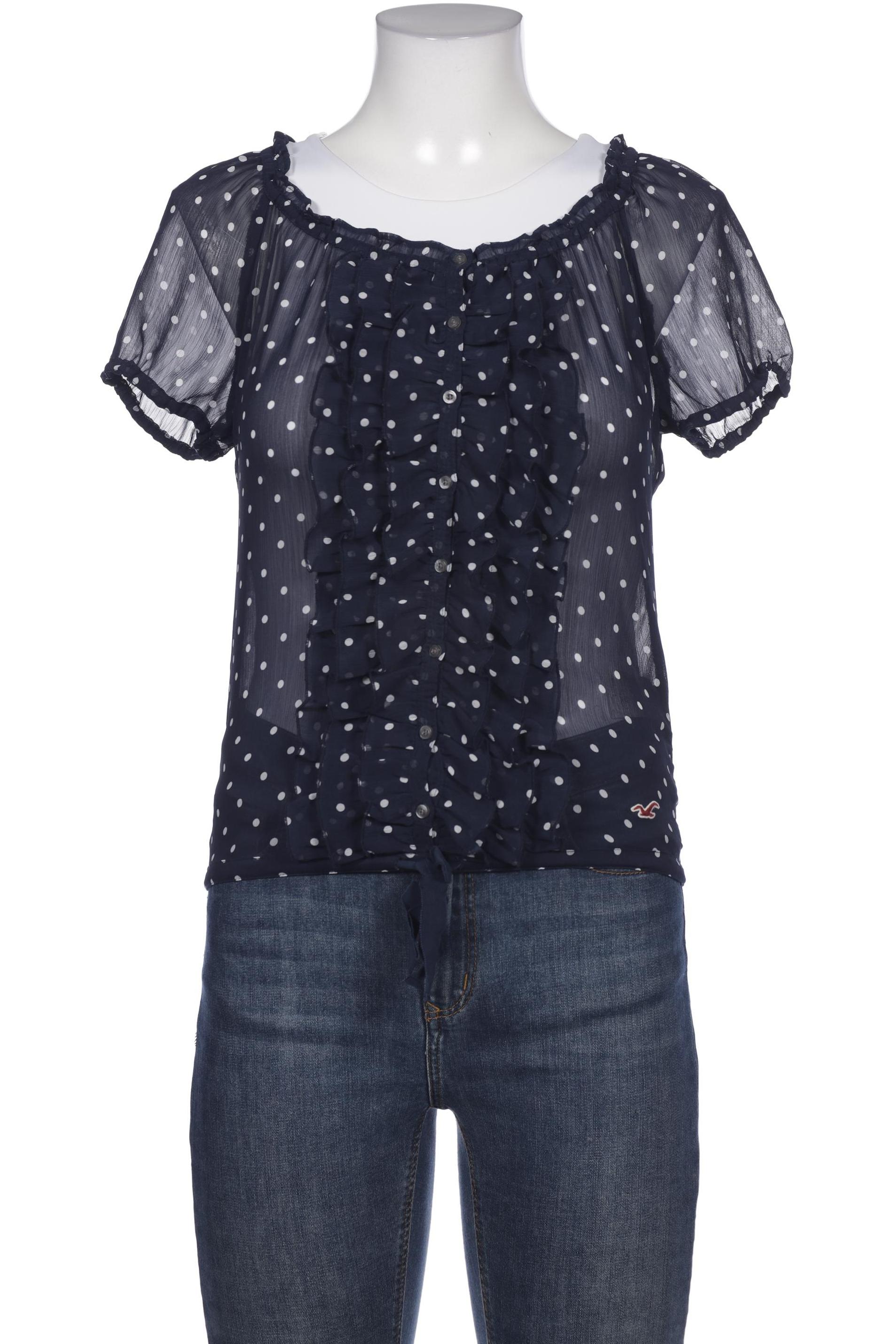 

Hollister Damen Bluse, marineblau