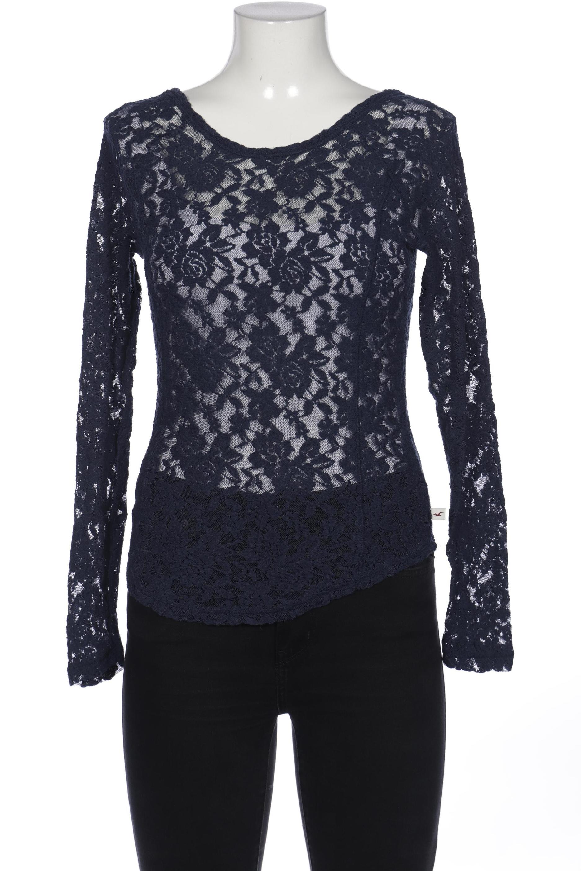

Hollister Damen Bluse, marineblau