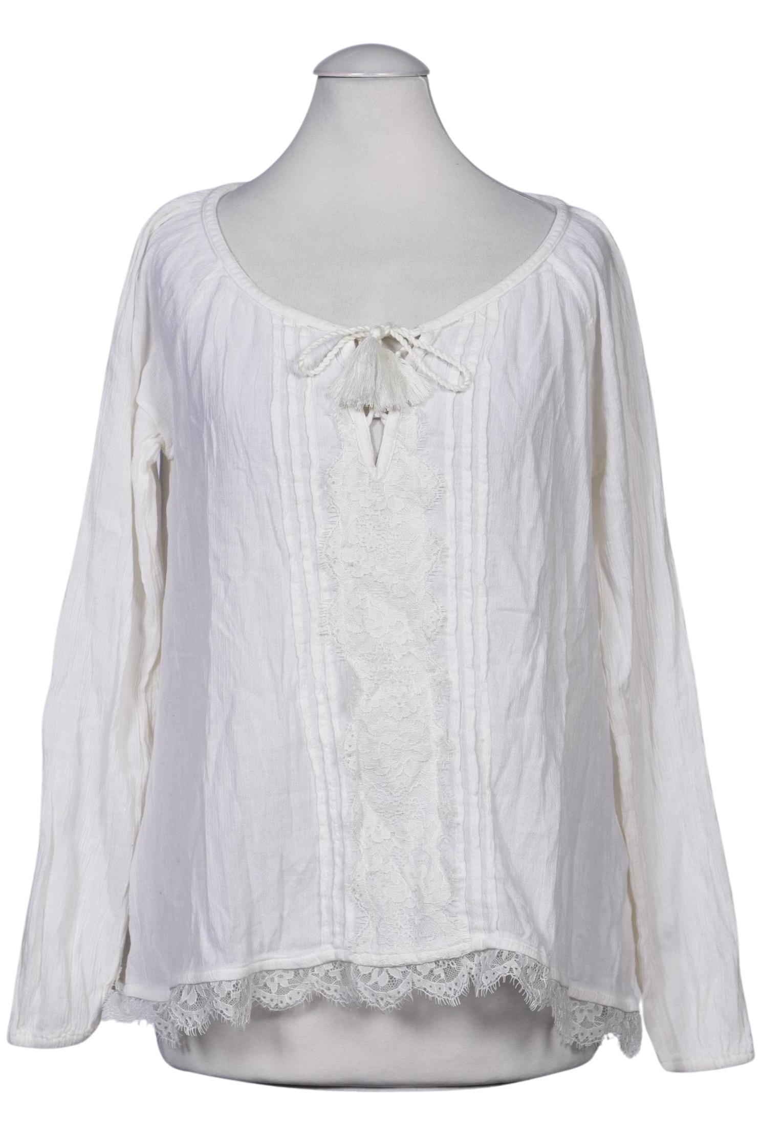 

Hollister Damen Bluse, cremeweiß, Gr. 34