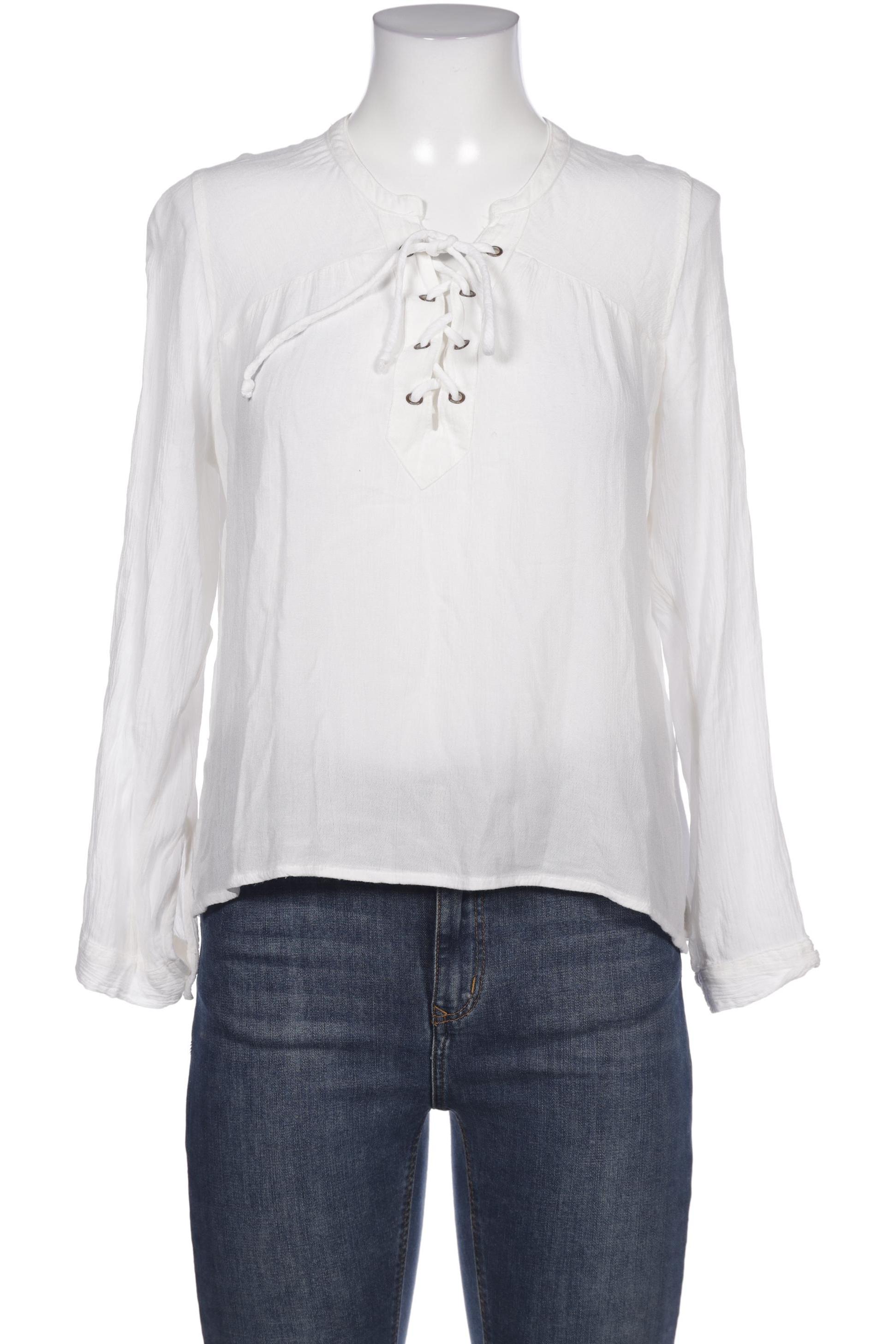 

Hollister Damen Bluse, weiß, Gr. 36