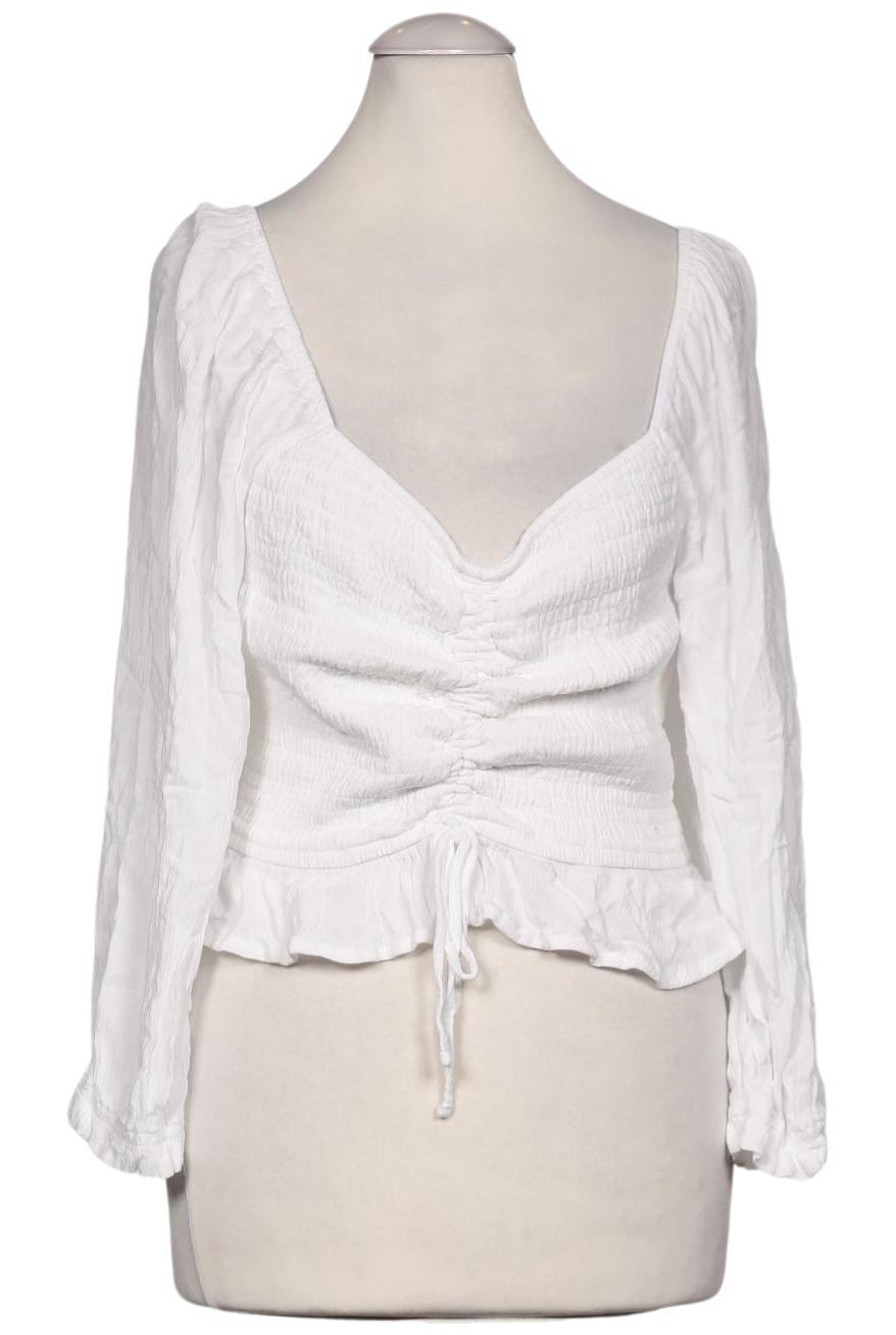 

Hollister Damen Bluse, weiß, Gr. 36