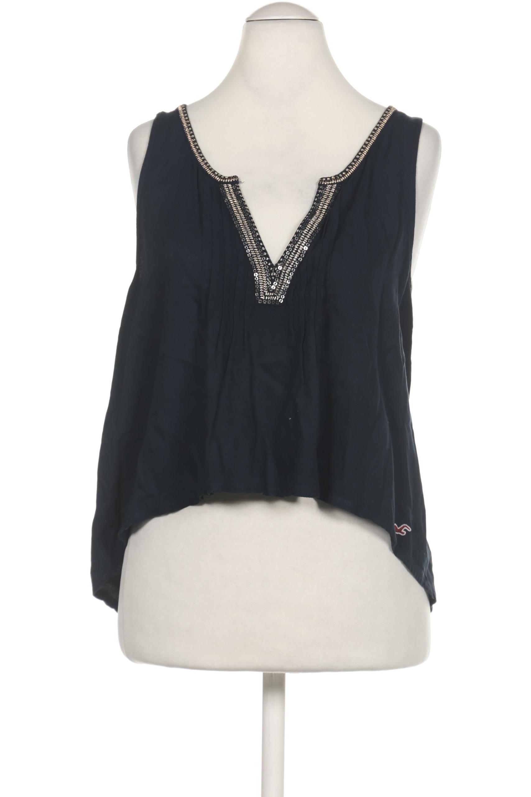 

Hollister Damen Bluse, marineblau, Gr. 38
