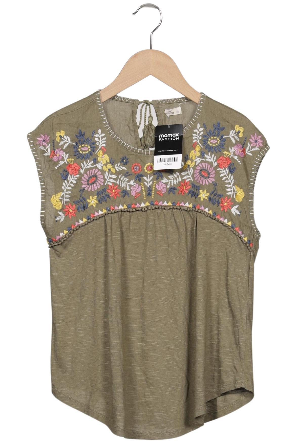 

Hollister Damen Bluse, grün, Gr. 36