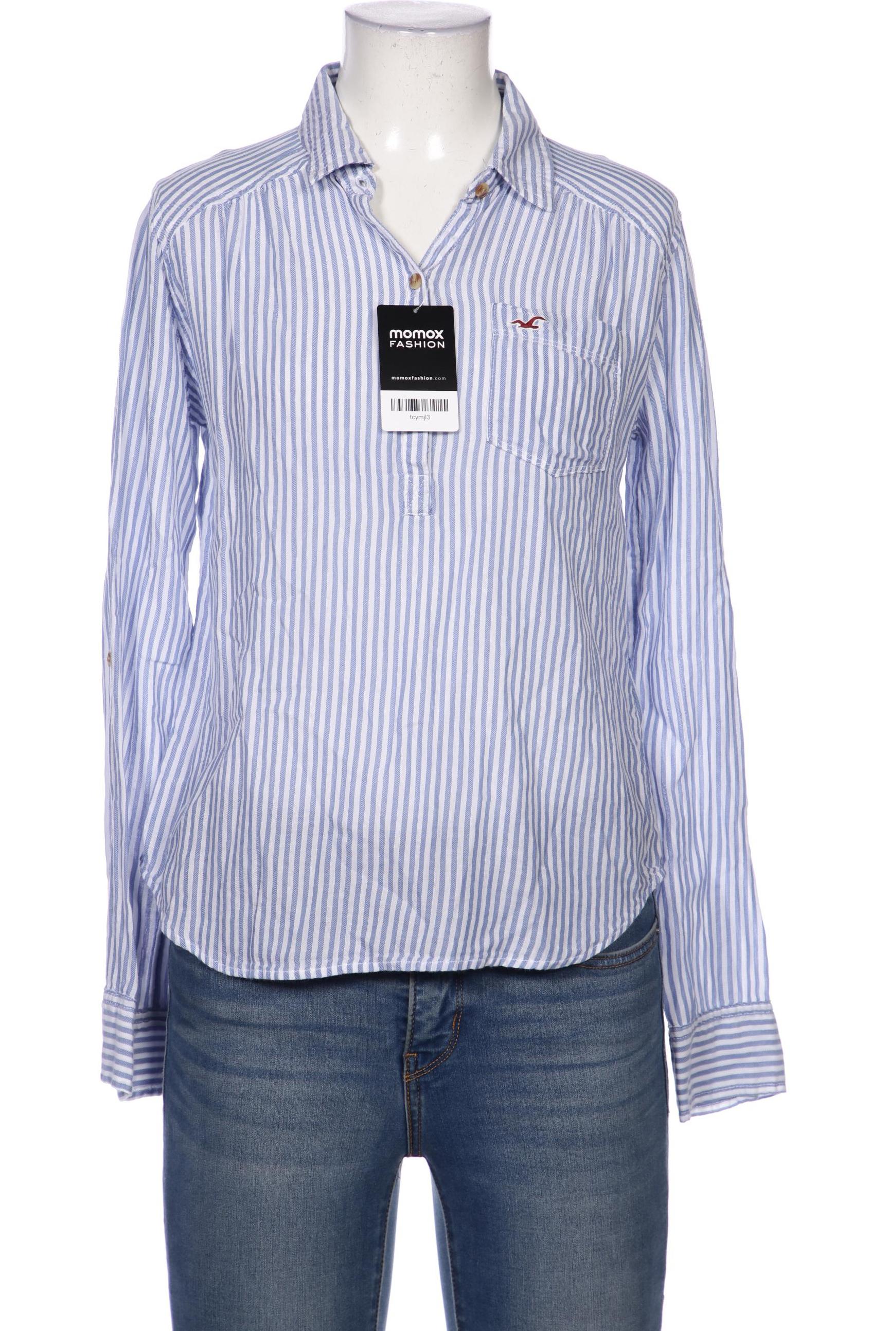 

Hollister Damen Bluse, blau, Gr. 34