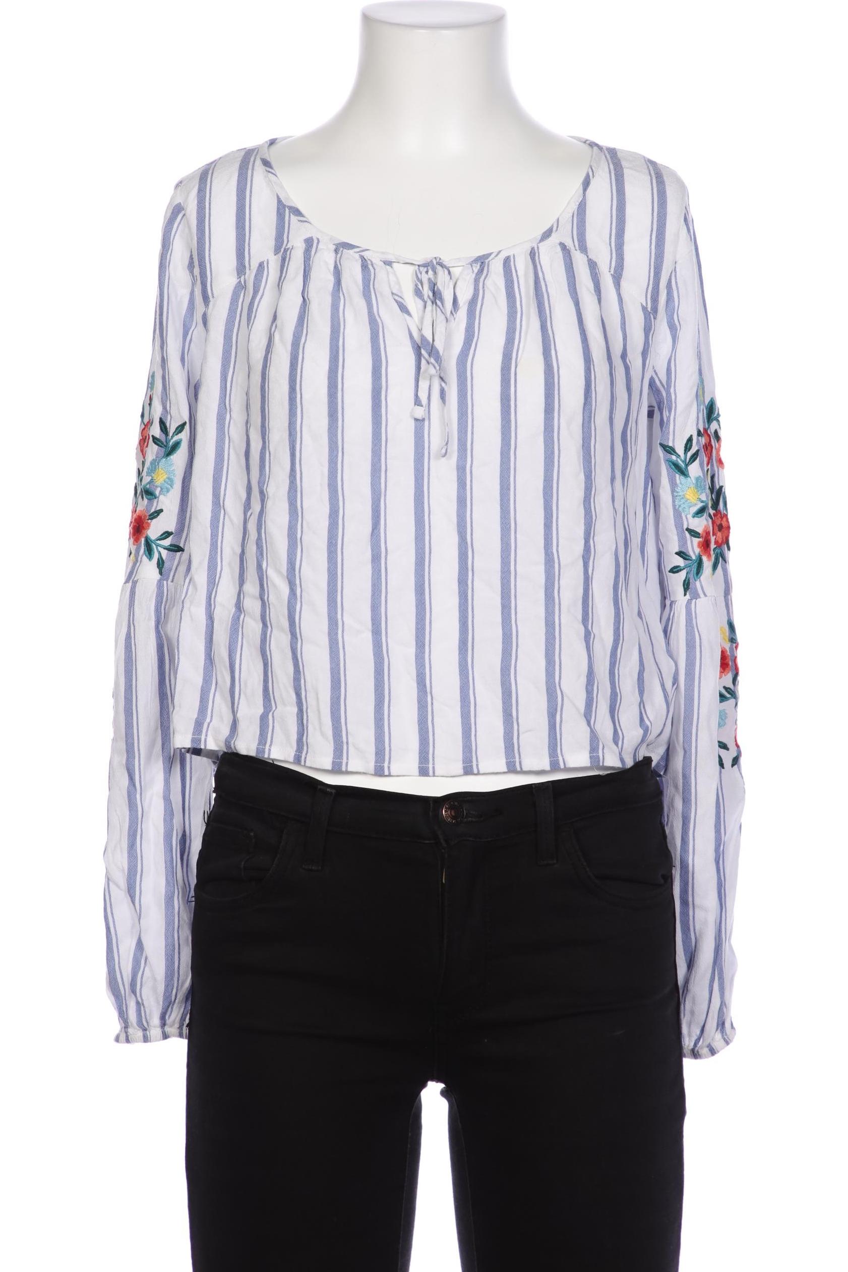 

Hollister Damen Bluse, weiß, Gr. 34