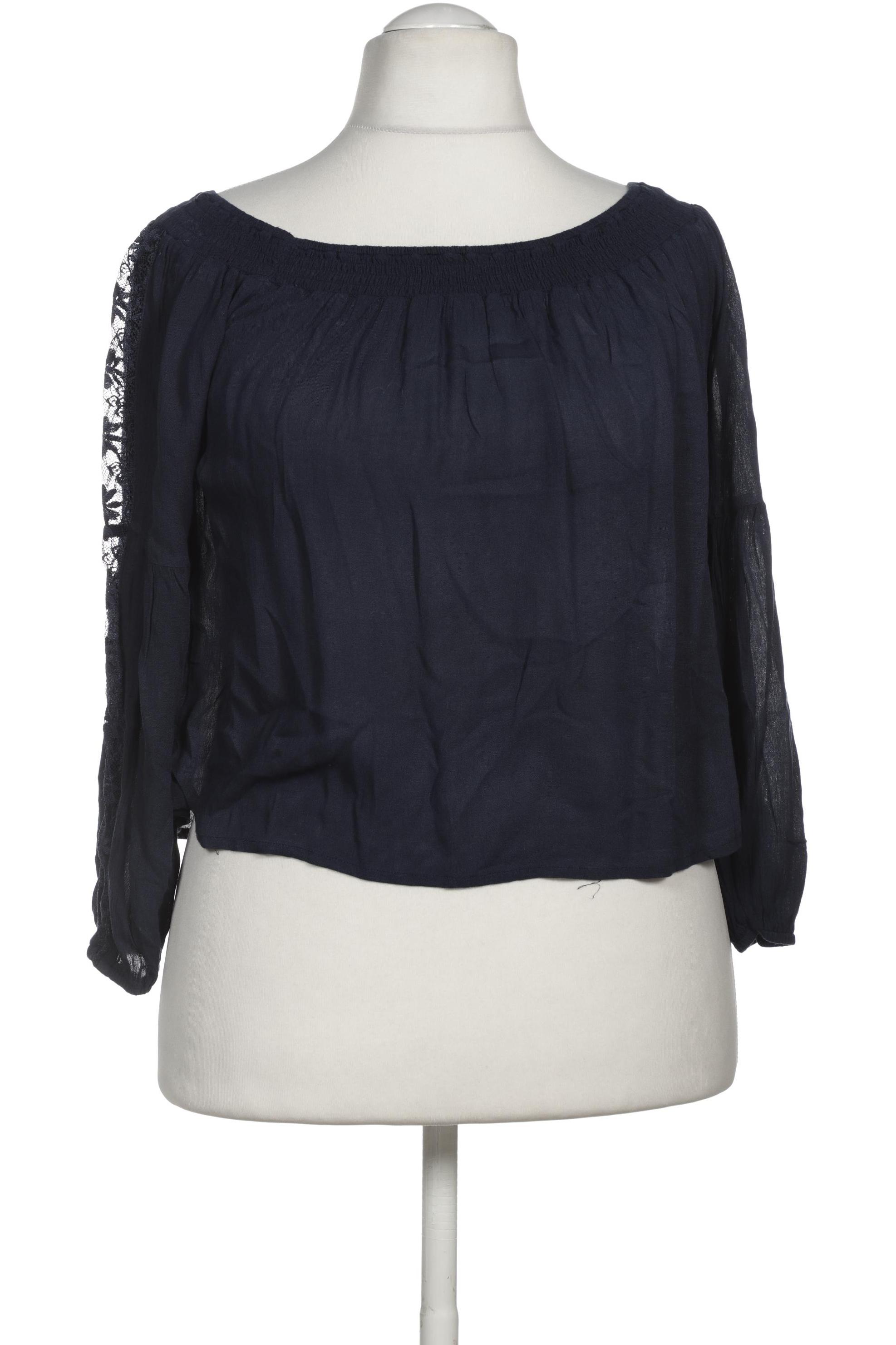 

Hollister Damen Bluse, blau, Gr. 42