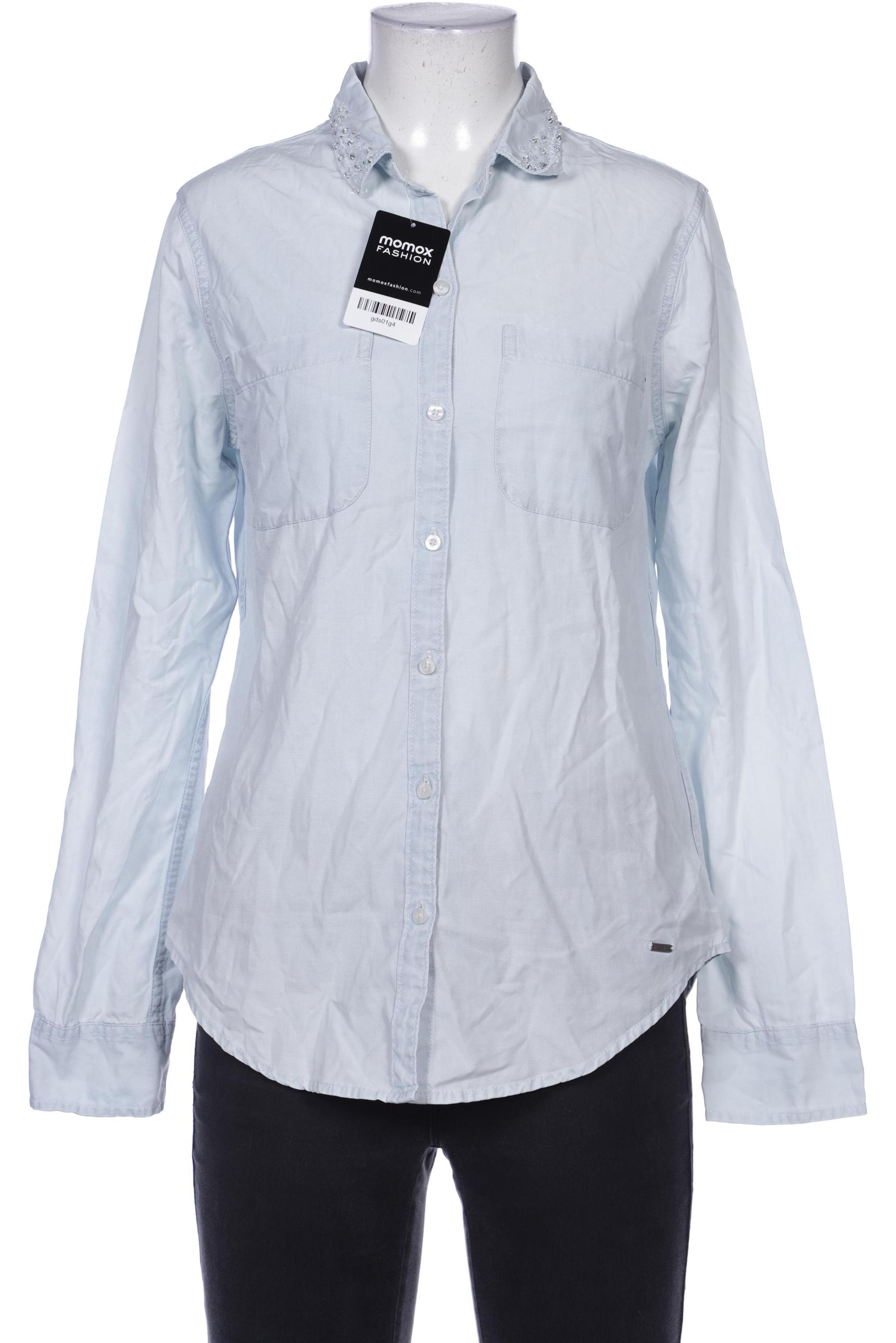 

Hollister Damen Bluse, hellblau, Gr. 36