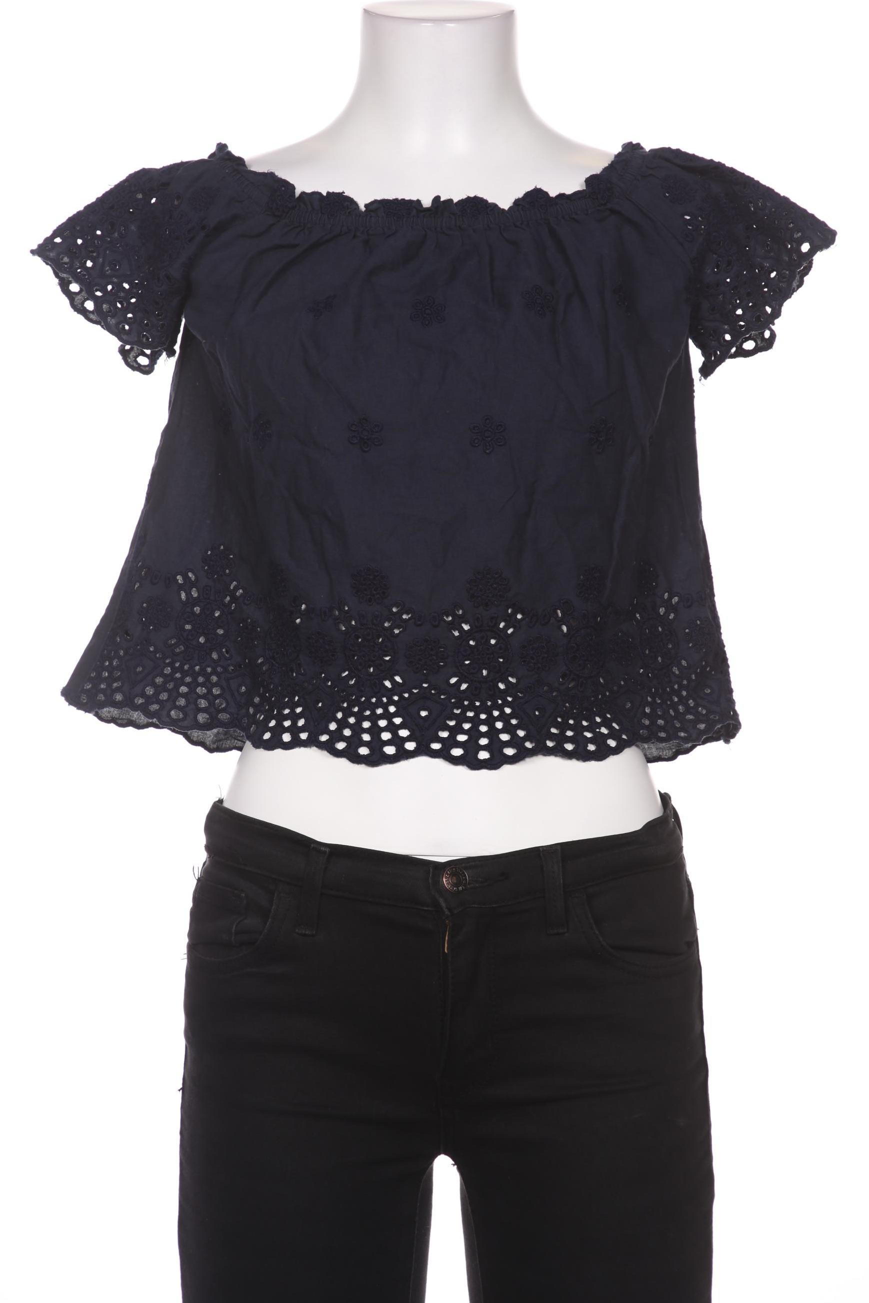 

Hollister Damen Bluse, marineblau, Gr. 36