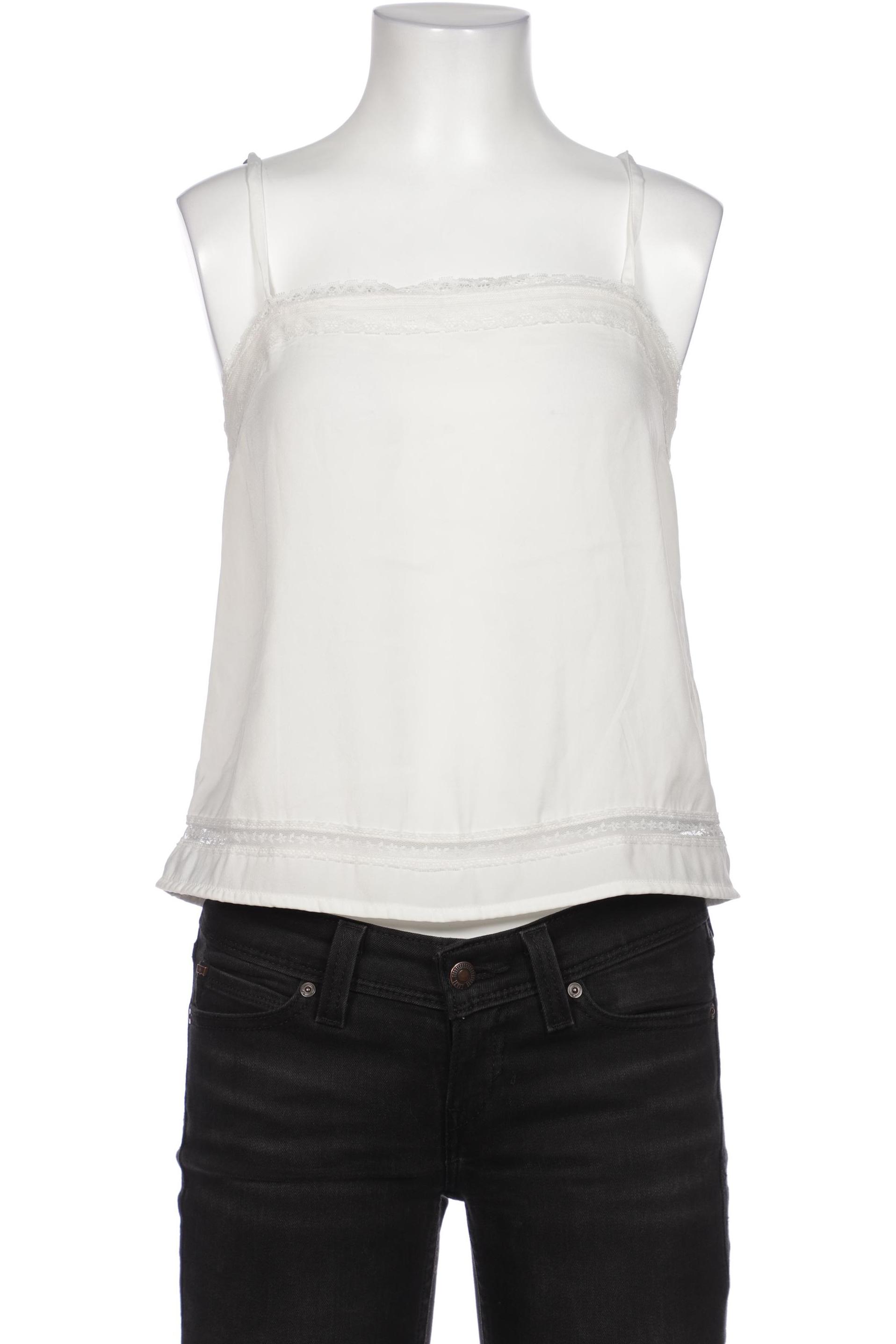 

Hollister Damen Bluse, weiß, Gr. 36
