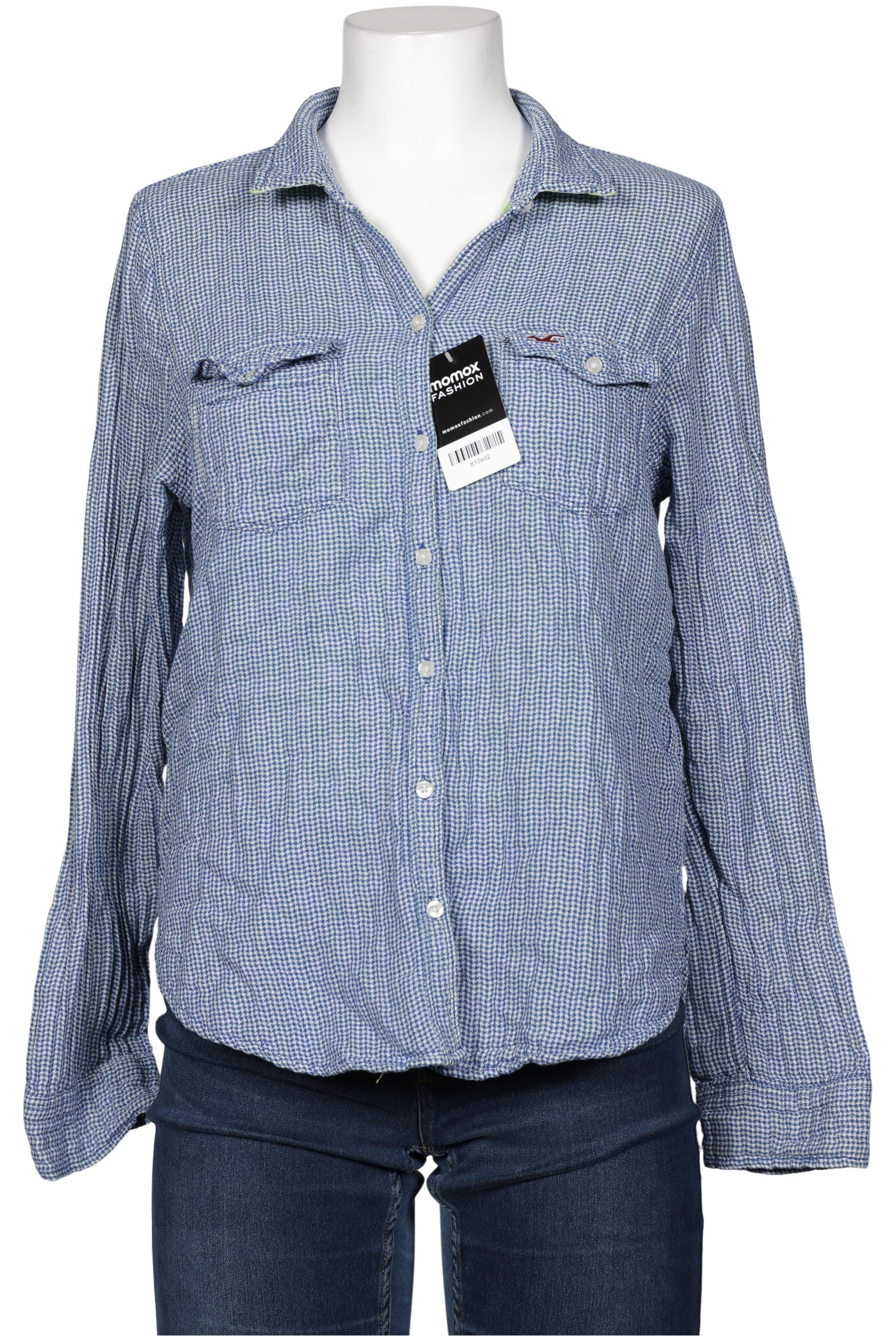 

Hollister Damen Bluse, blau, Gr. 42