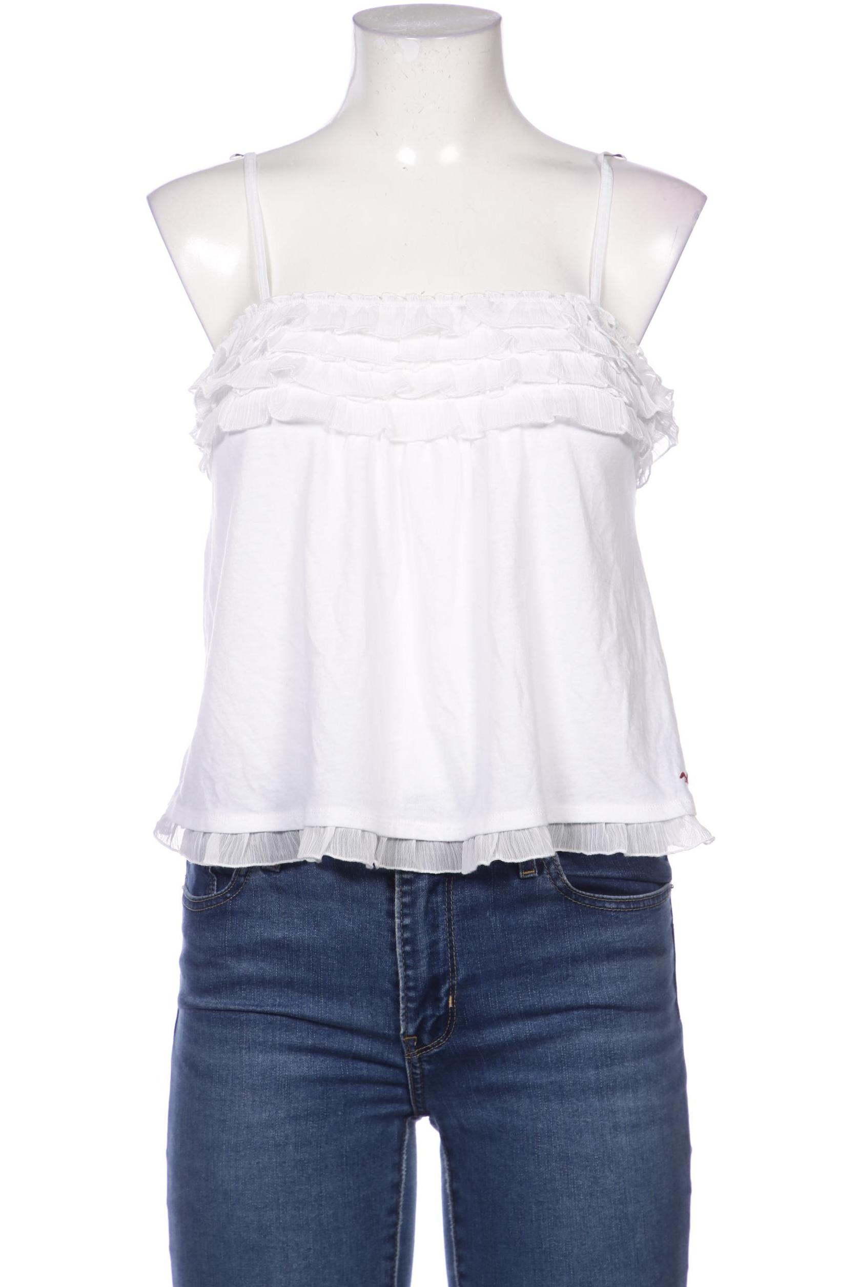 

Hollister Damen Bluse, weiß, Gr. 38