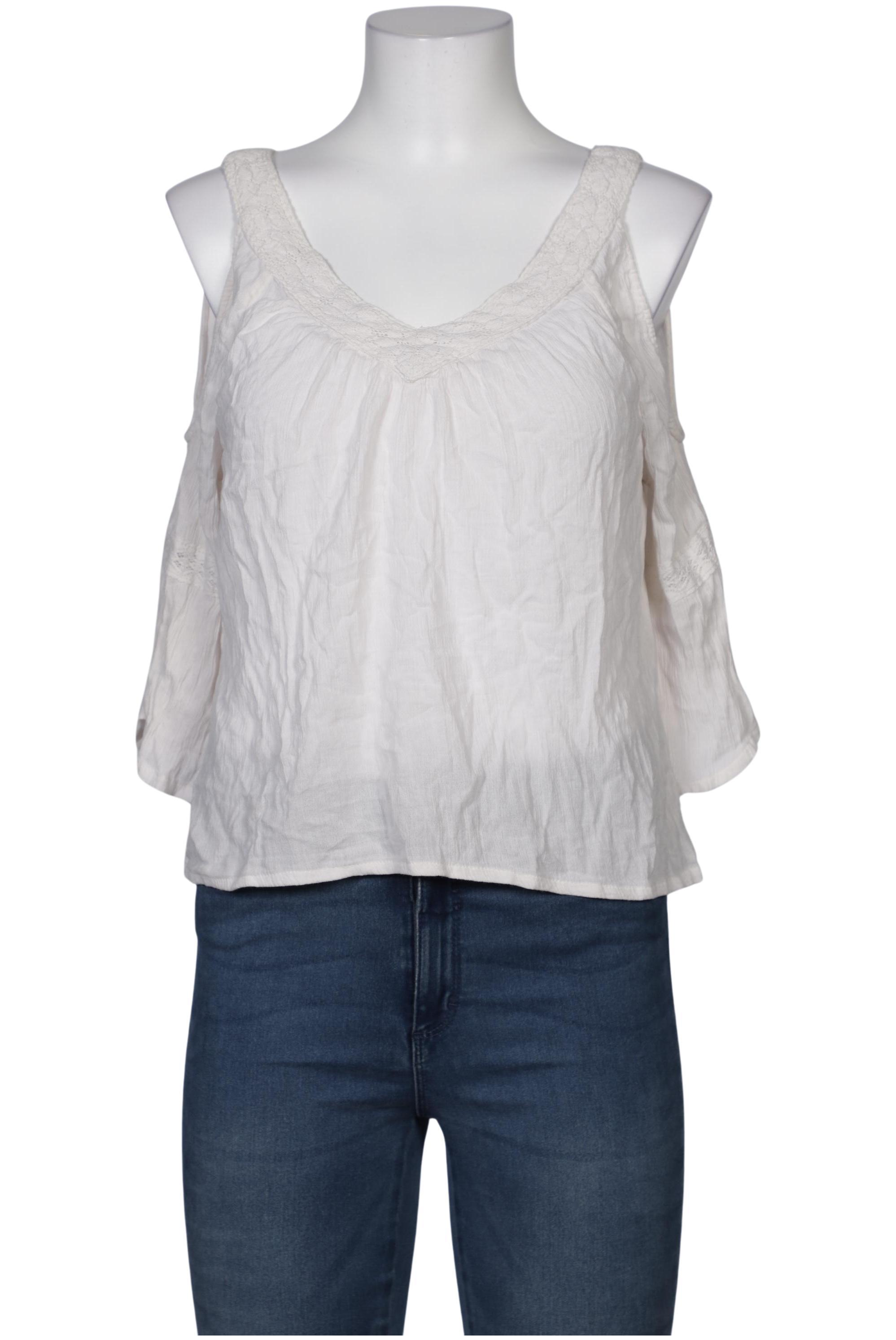 

Hollister Damen Bluse, cremeweiß, Gr. 42