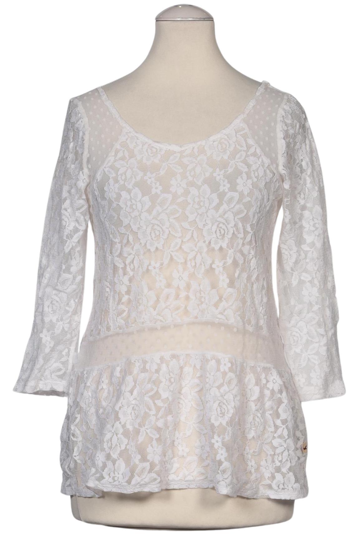 

Hollister Damen Bluse, weiß, Gr. 36