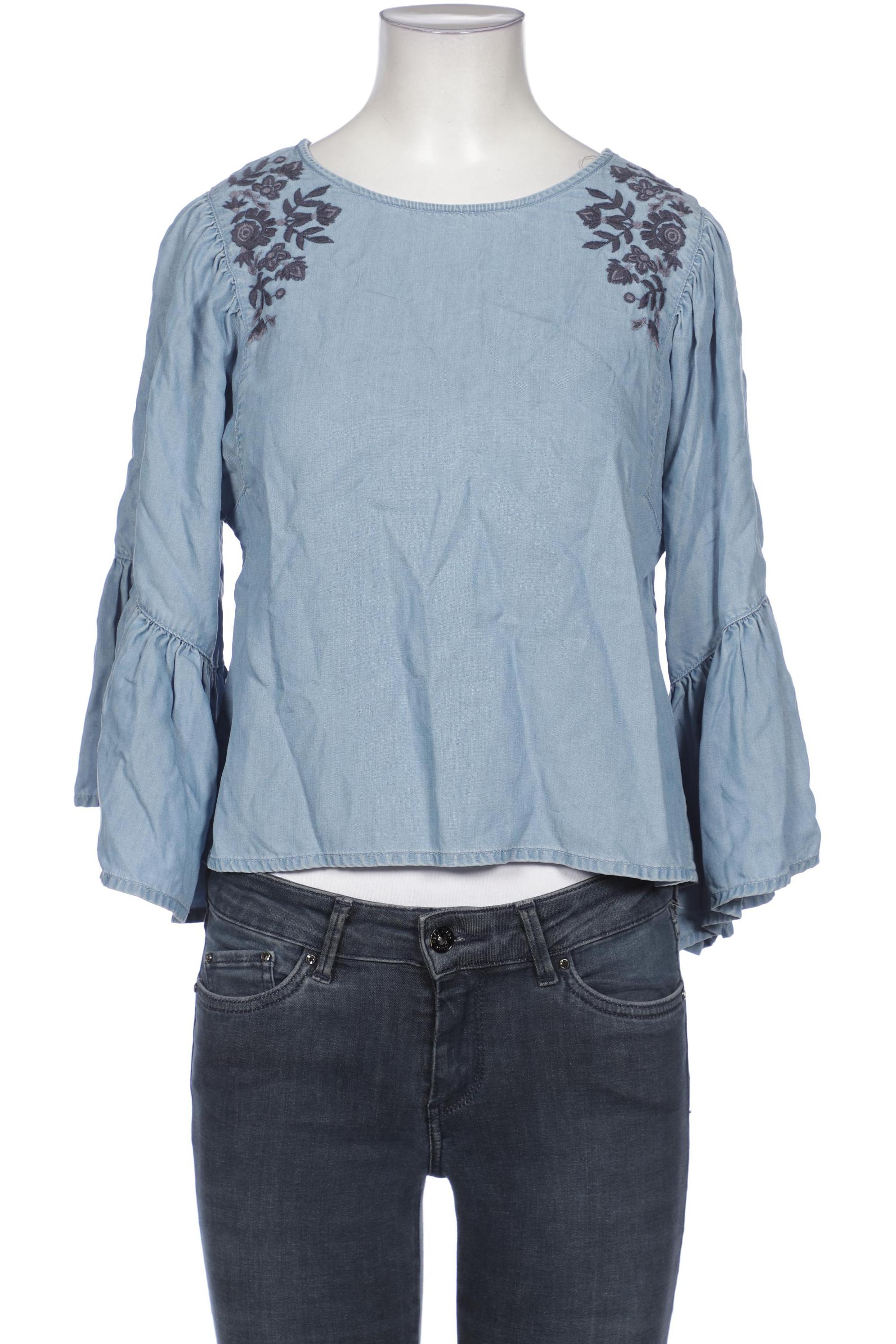 

Hollister Damen Bluse, hellblau, Gr. 36