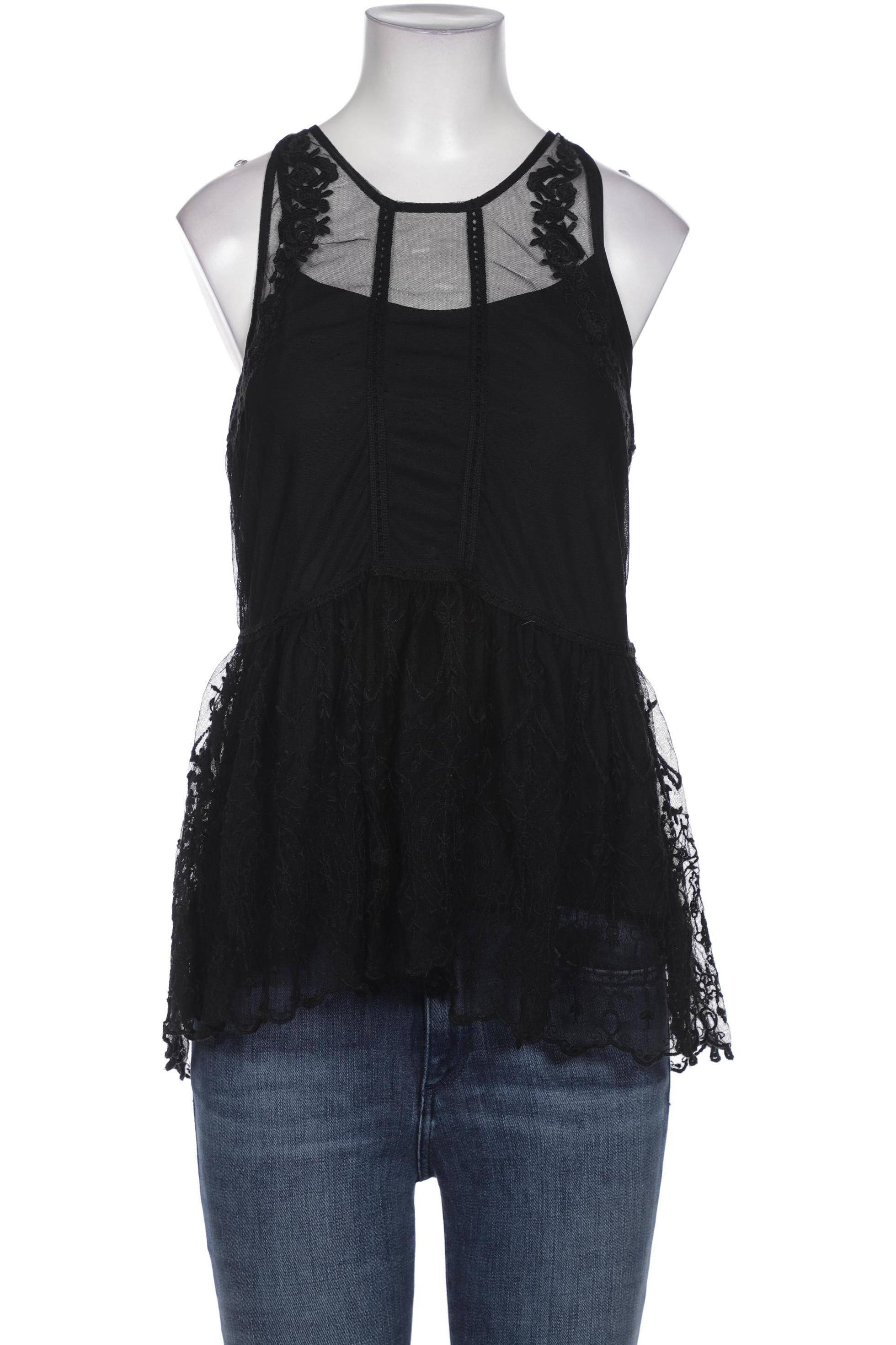

Hollister Damen Bluse, schwarz, Gr. 34
