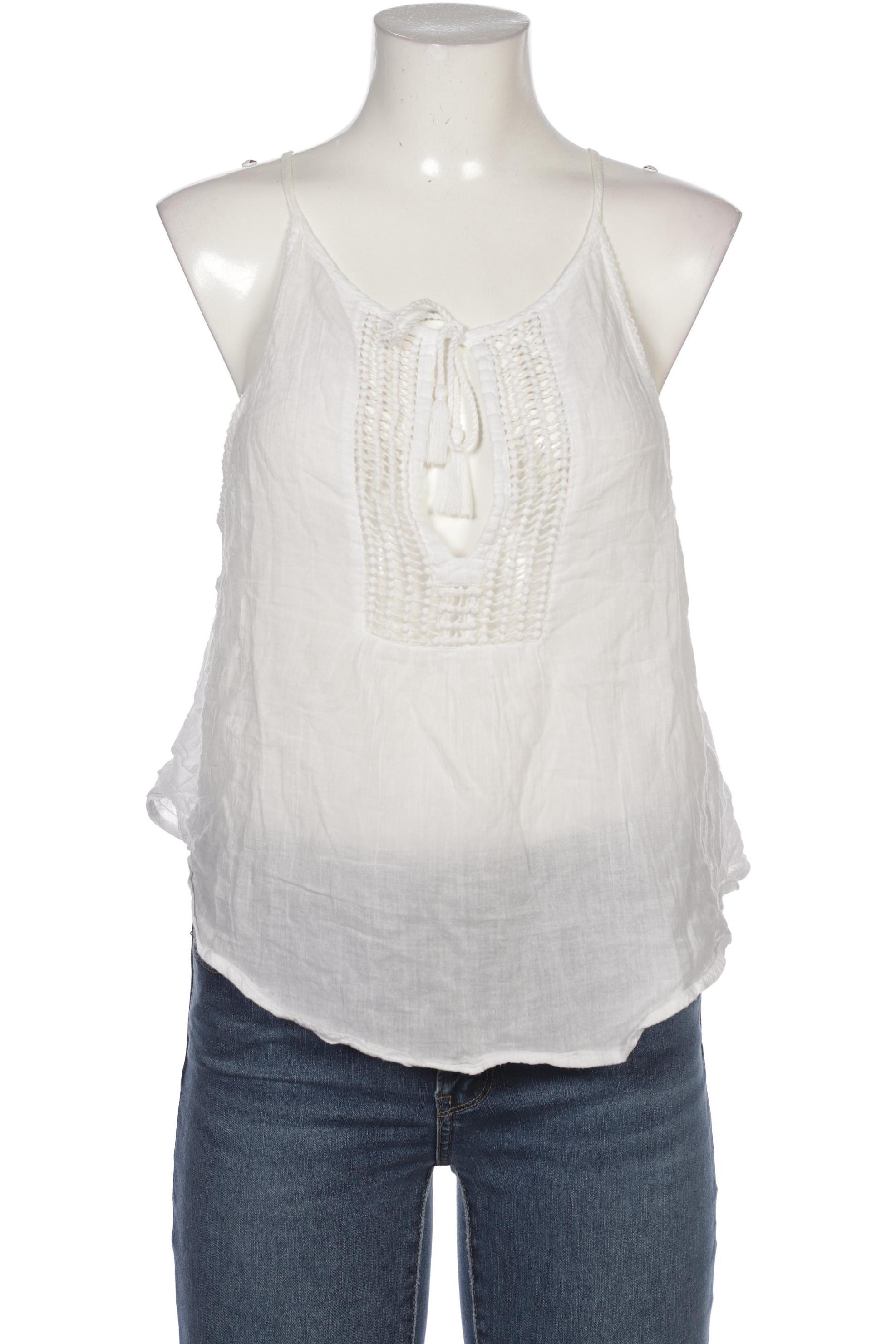 

Hollister Damen Bluse, weiß, Gr. 36