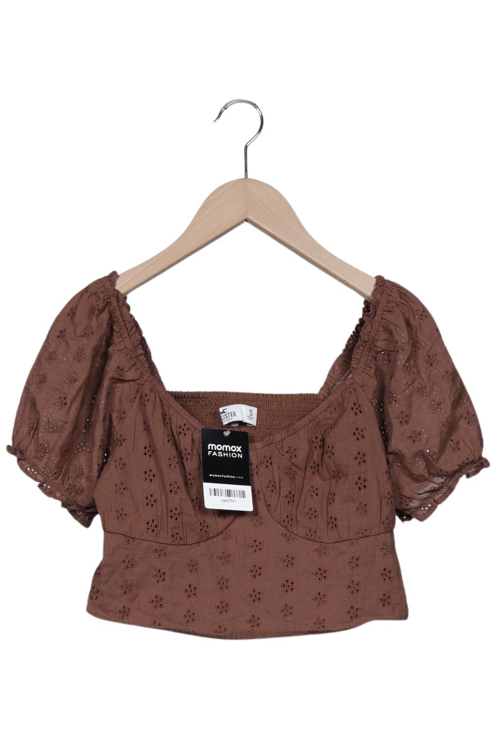

Hollister Damen Bluse, braun, Gr. 36