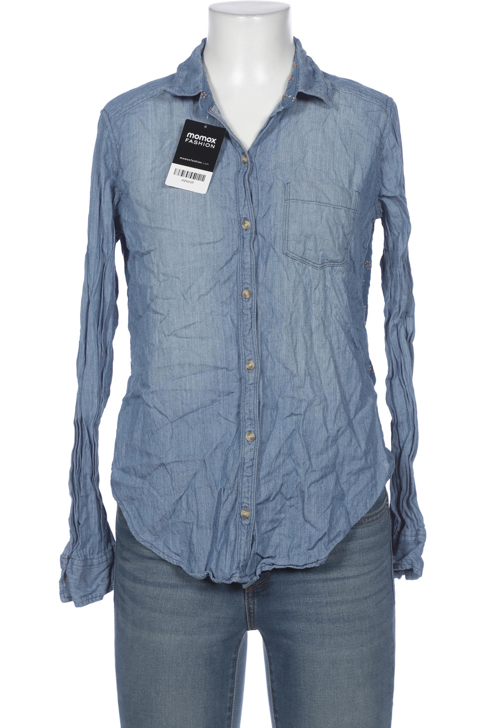 

Hollister Damen Bluse, blau, Gr. 36