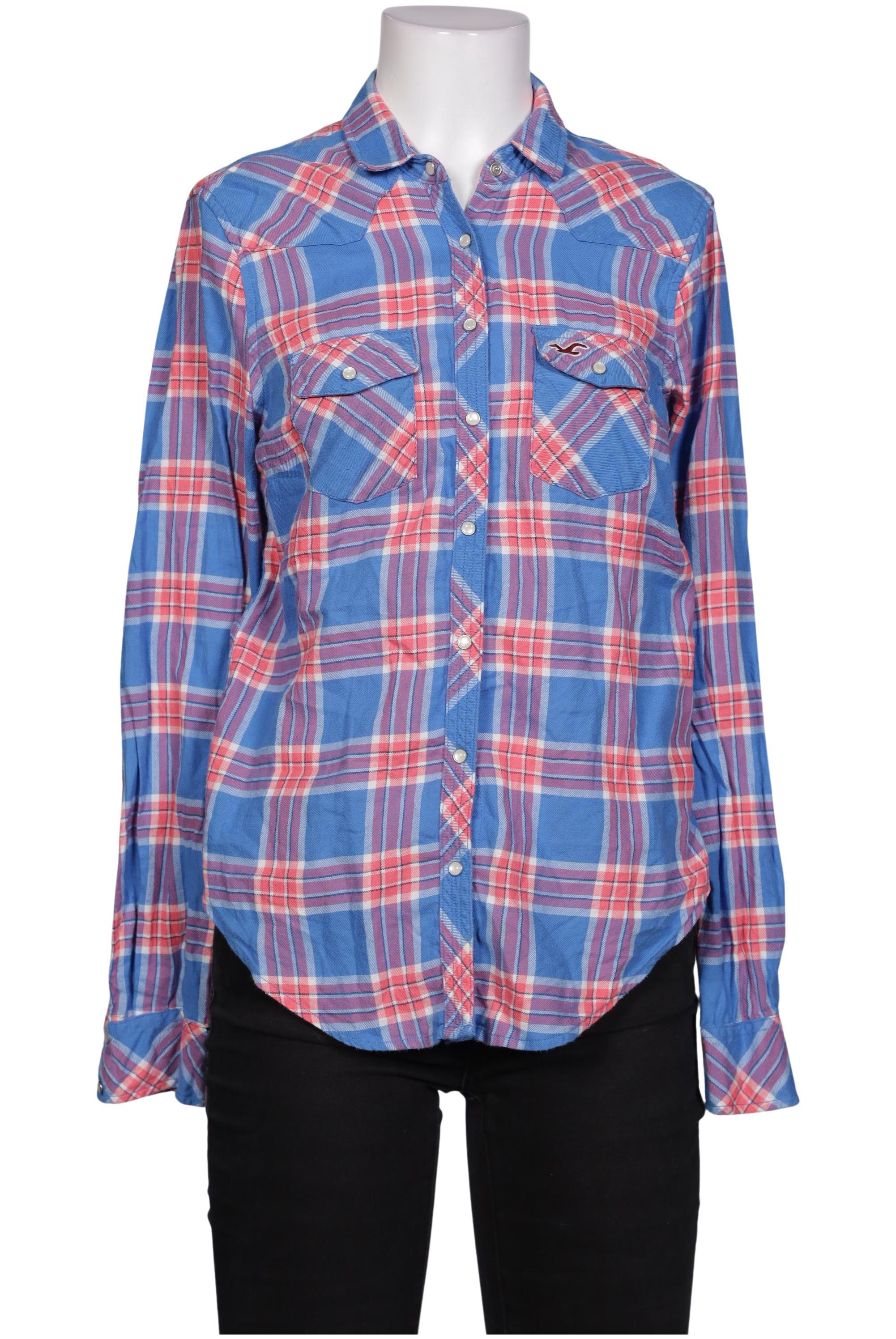 

Hollister Damen Bluse, blau, Gr. 36