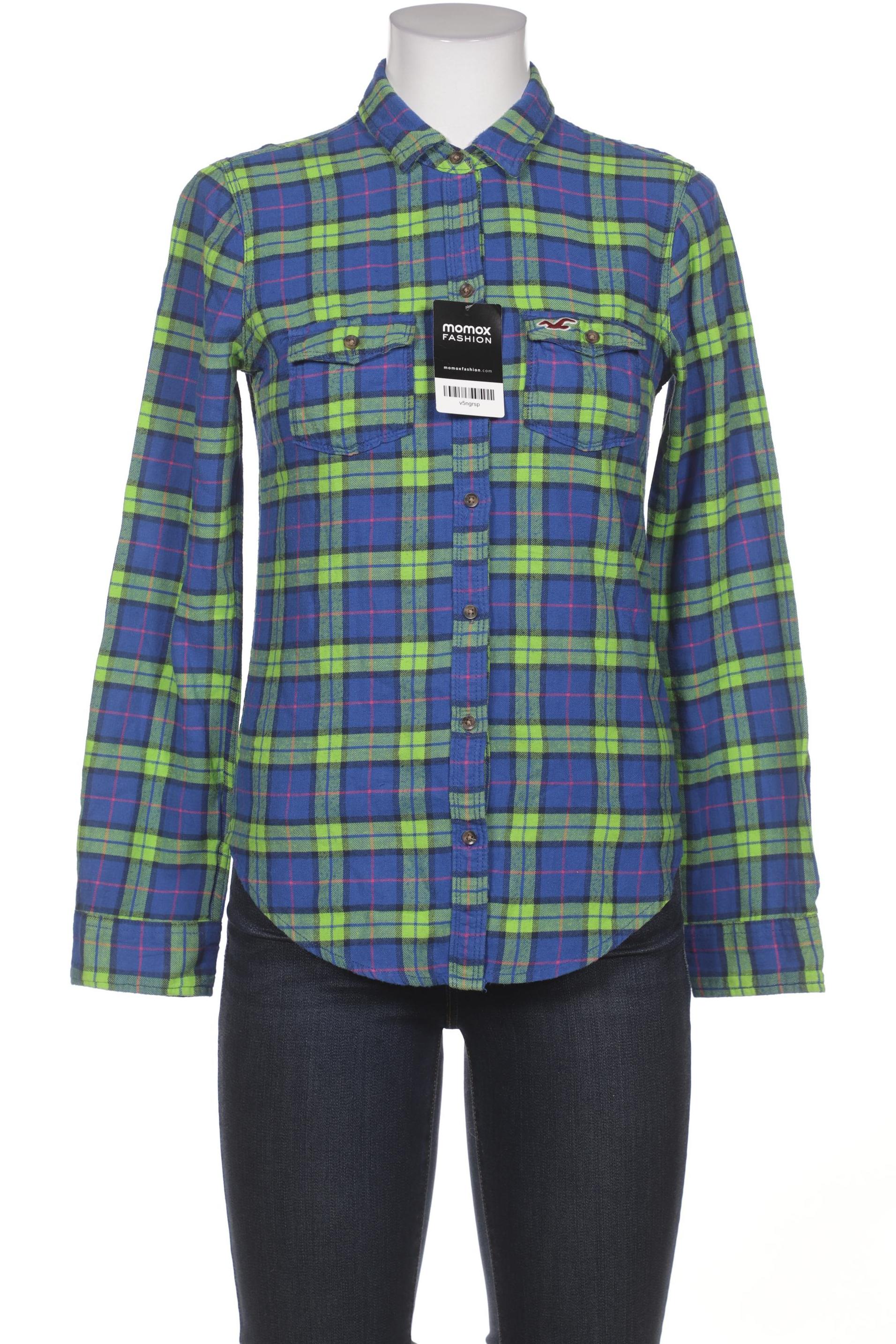 

Hollister Damen Bluse, blau, Gr. 36