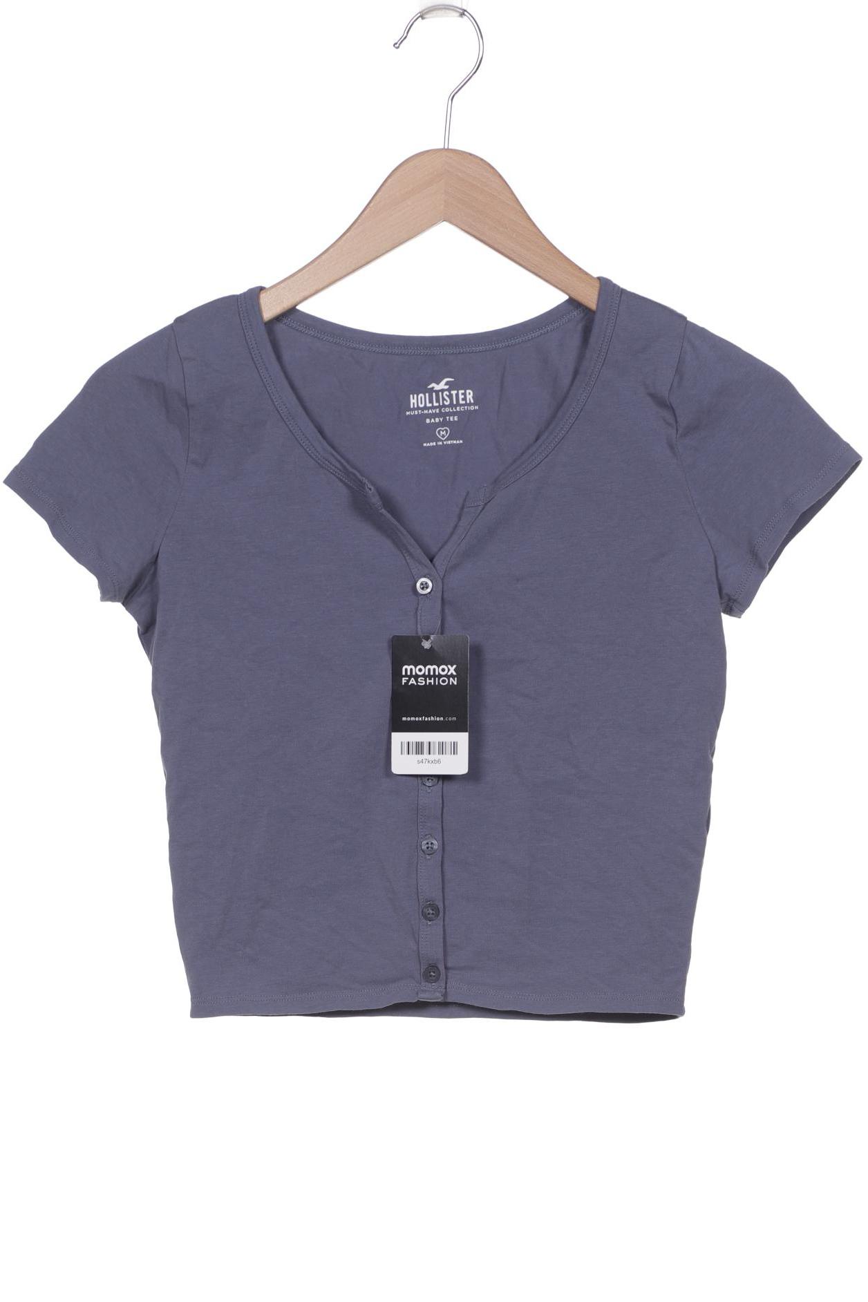 

Hollister Damen Bluse, blau, Gr. 38