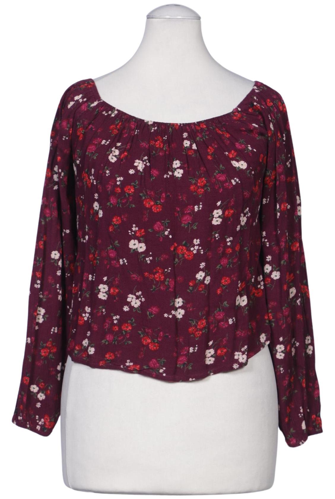 

Hollister Damen Bluse, bordeaux, Gr. 34