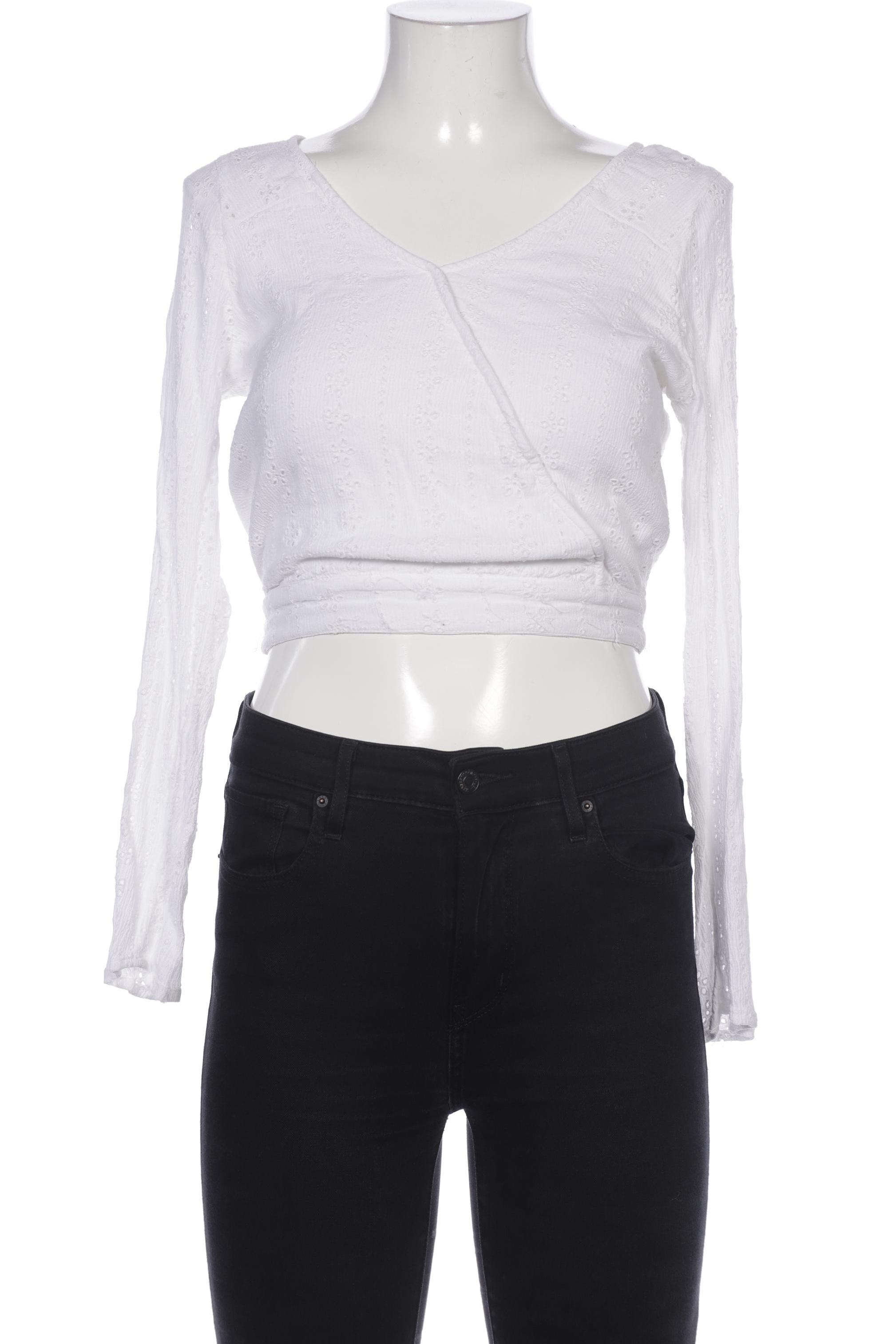 

Hollister Damen Bluse, weiß, Gr. 38