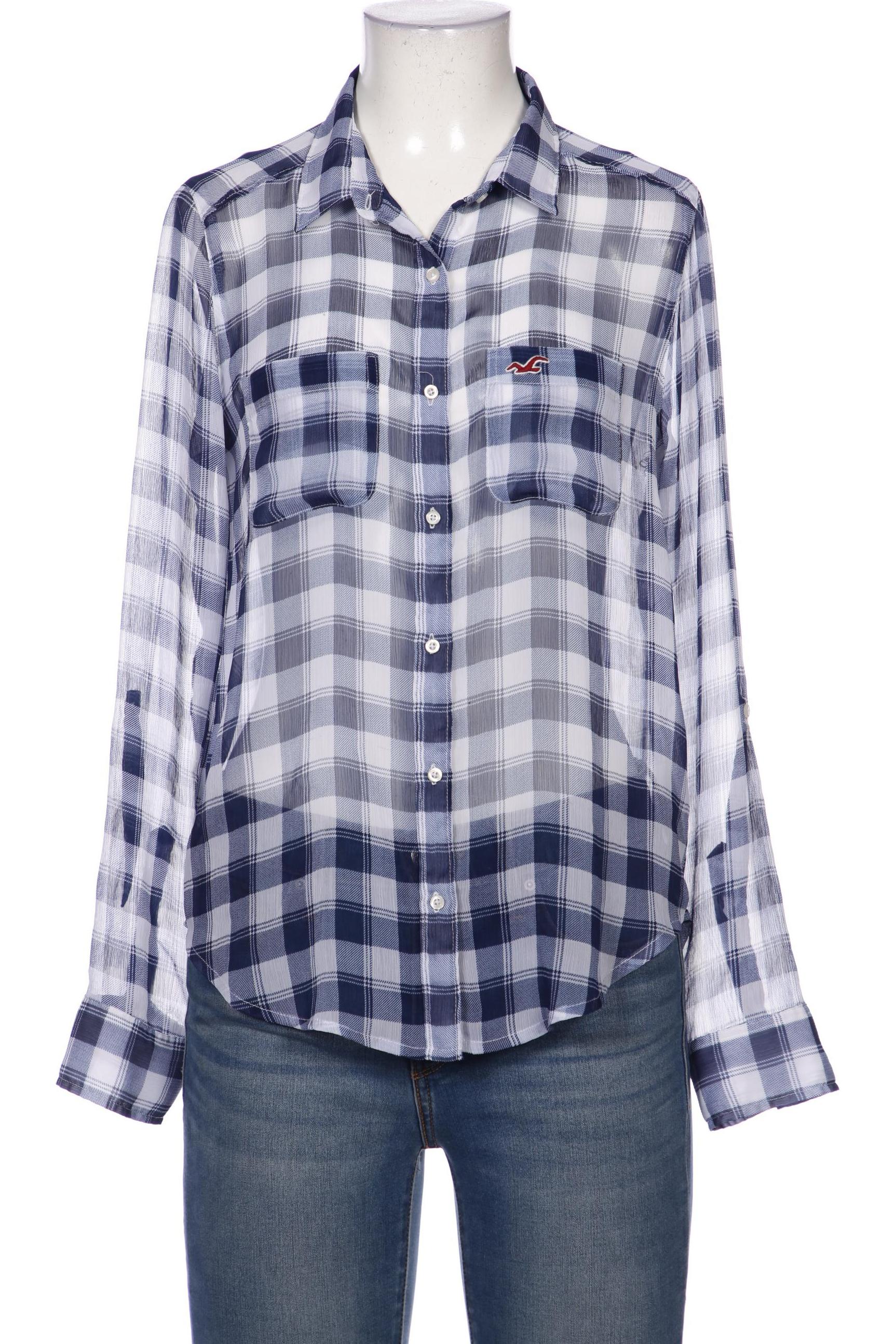 

Hollister Damen Bluse, blau, Gr. 36