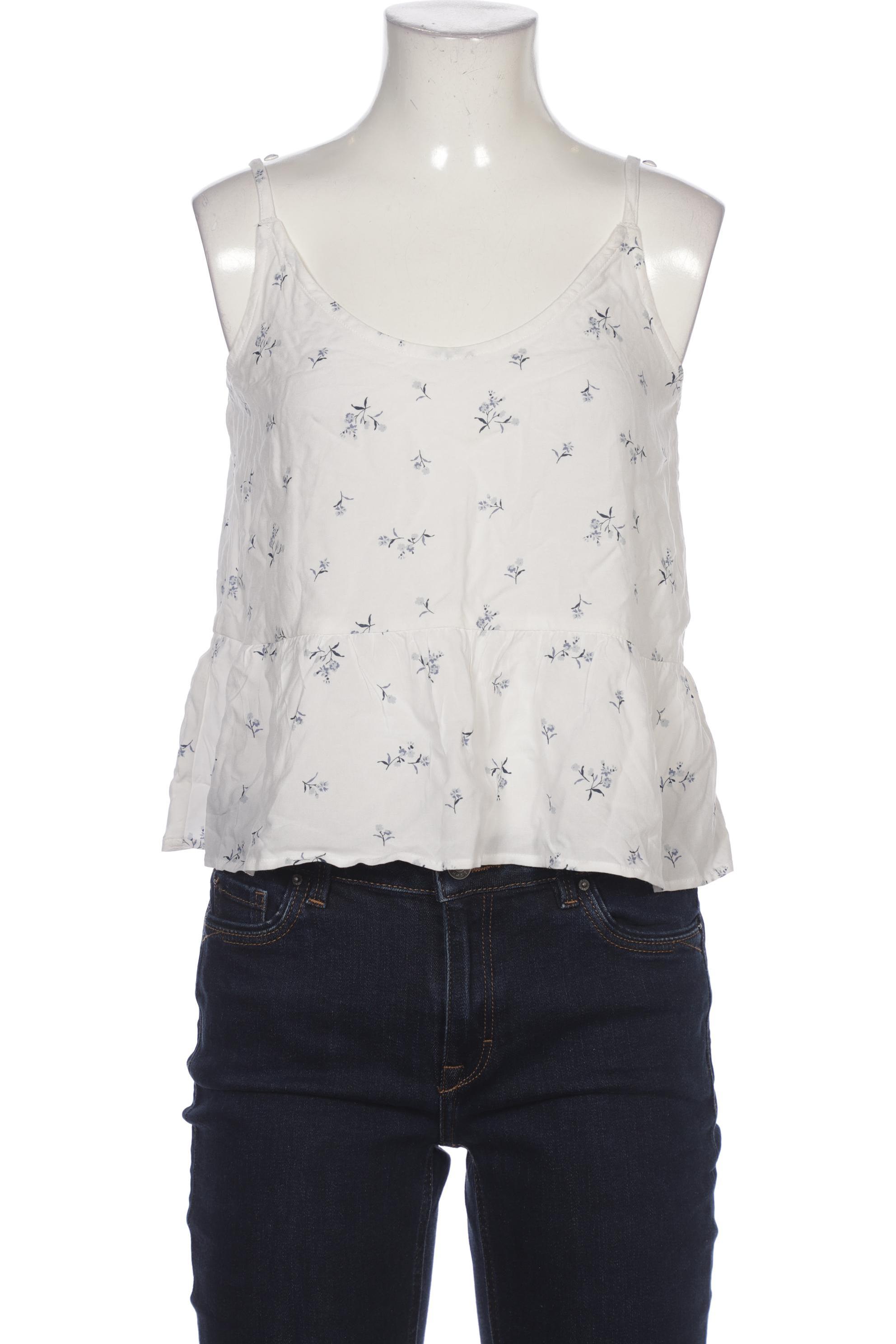 

Hollister Damen Bluse, weiß, Gr. 36