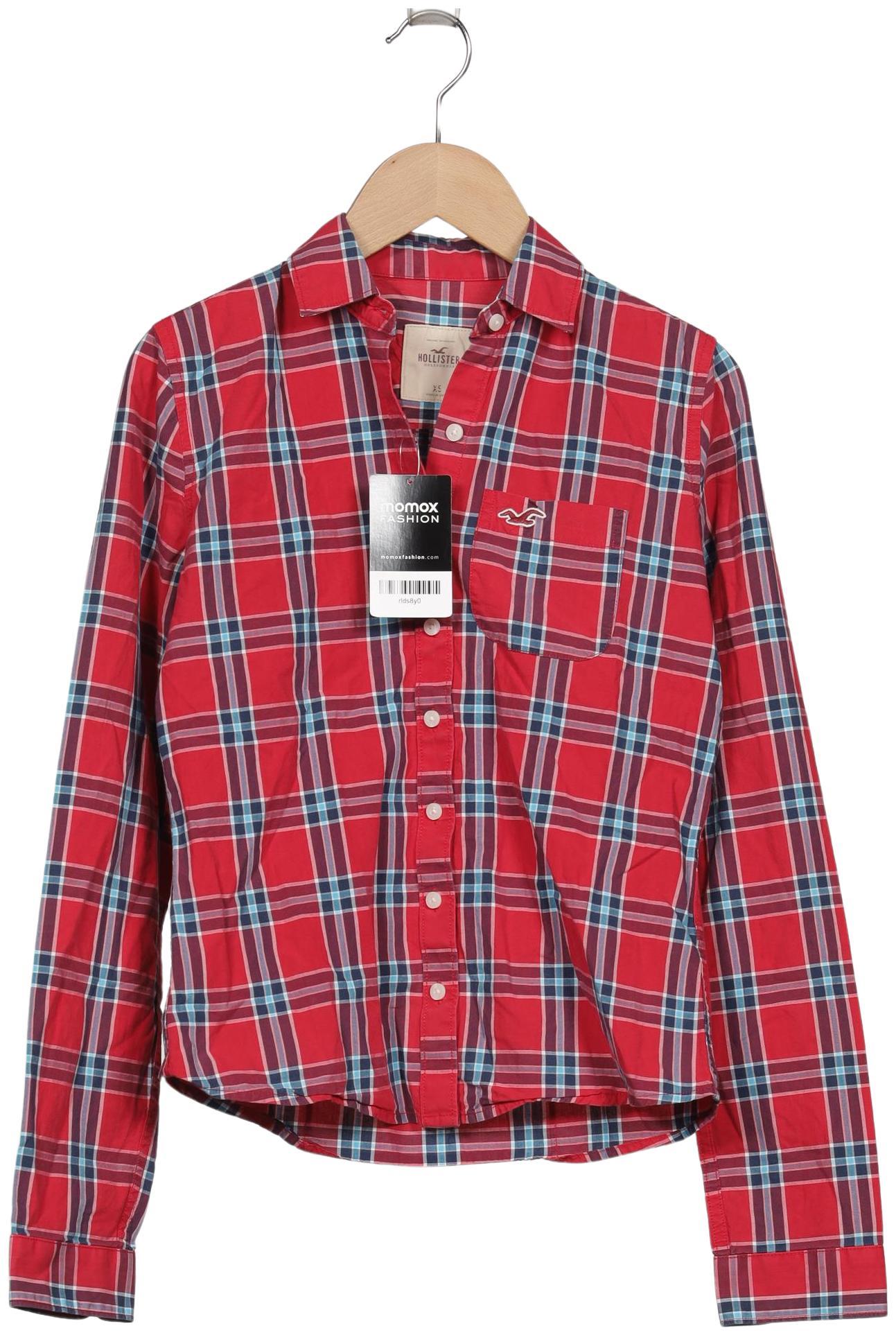 

Hollister Damen Bluse, rot, Gr. 34