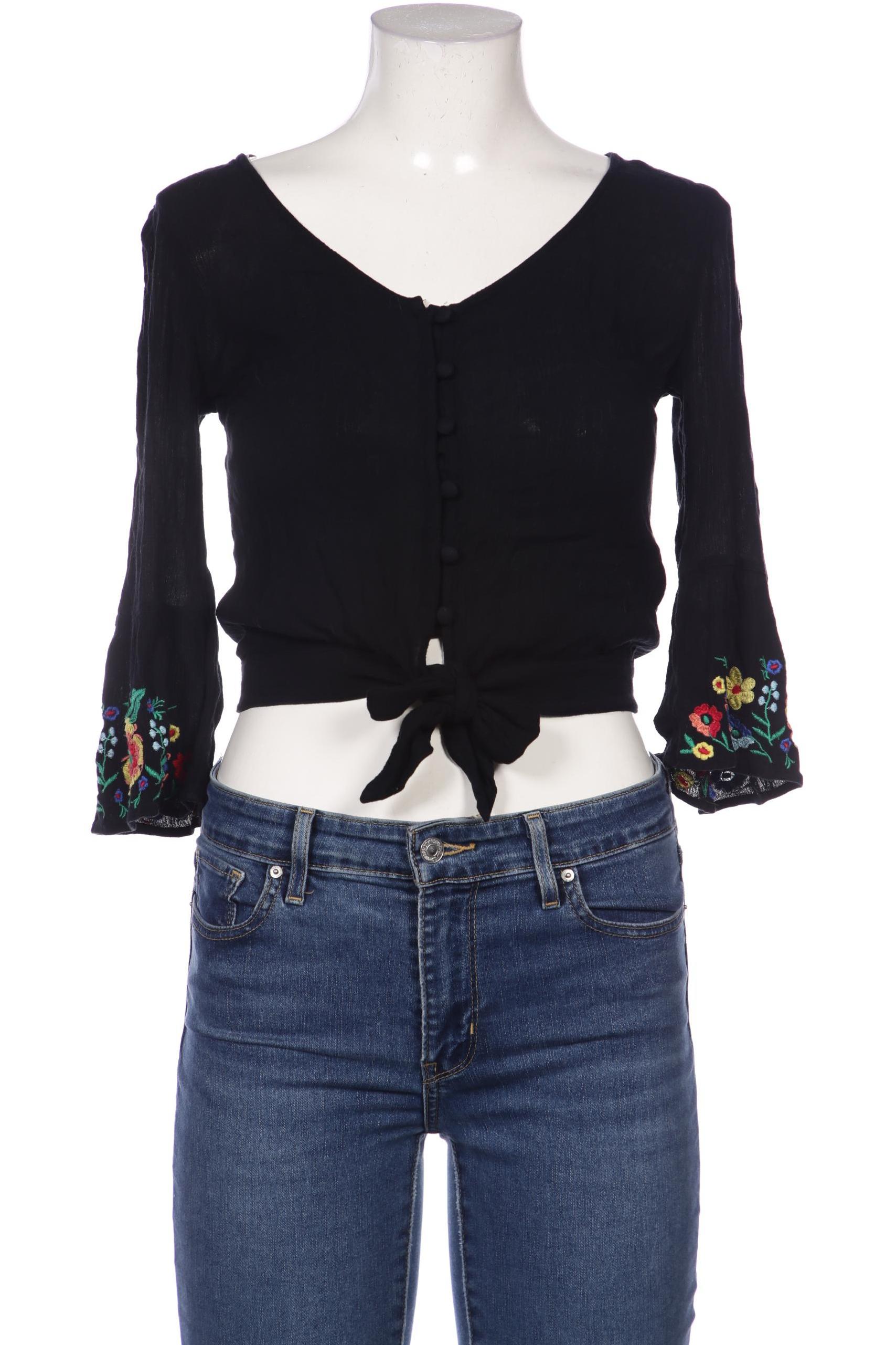

Hollister Damen Bluse, schwarz