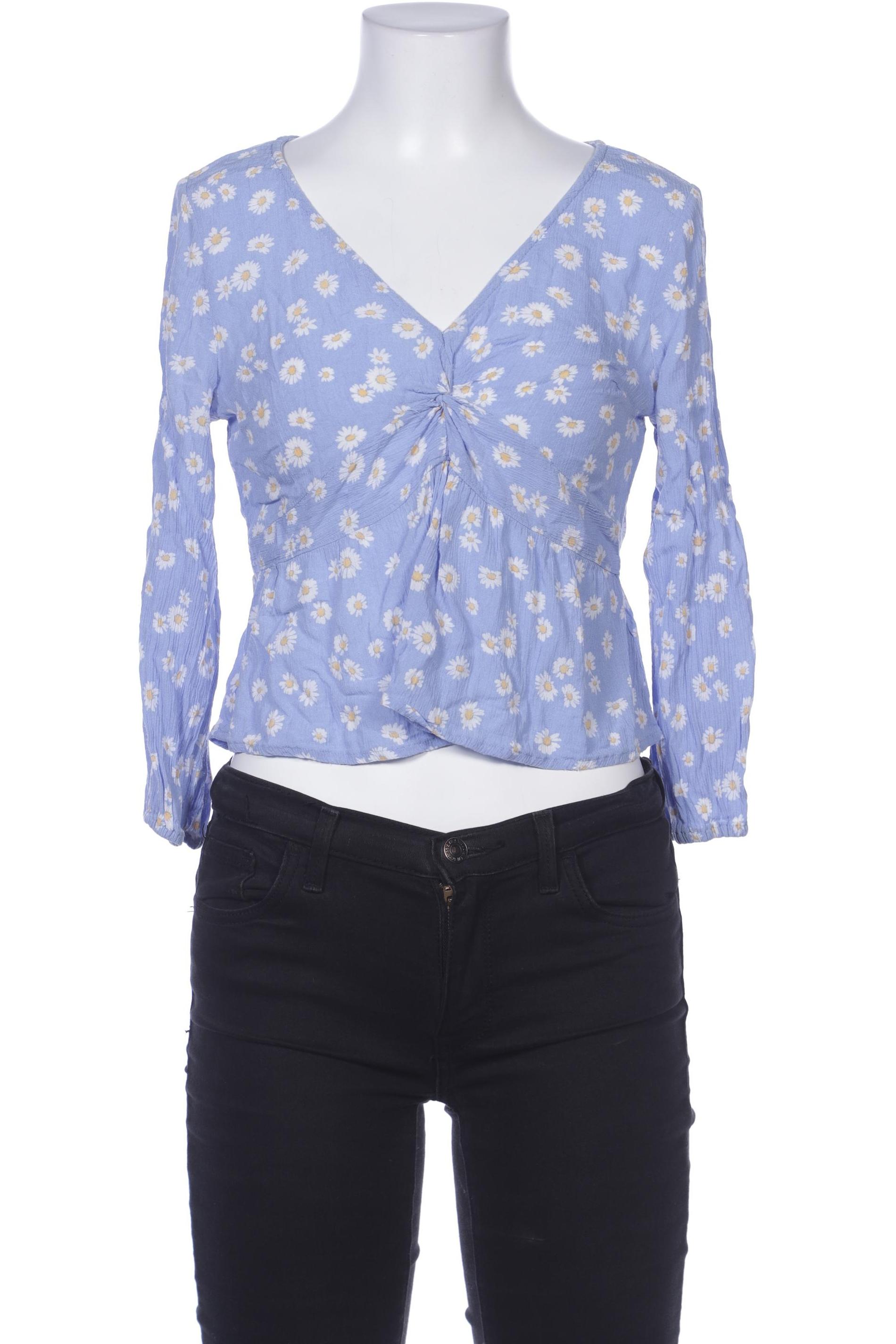 

Hollister Damen Bluse, blau, Gr. 36