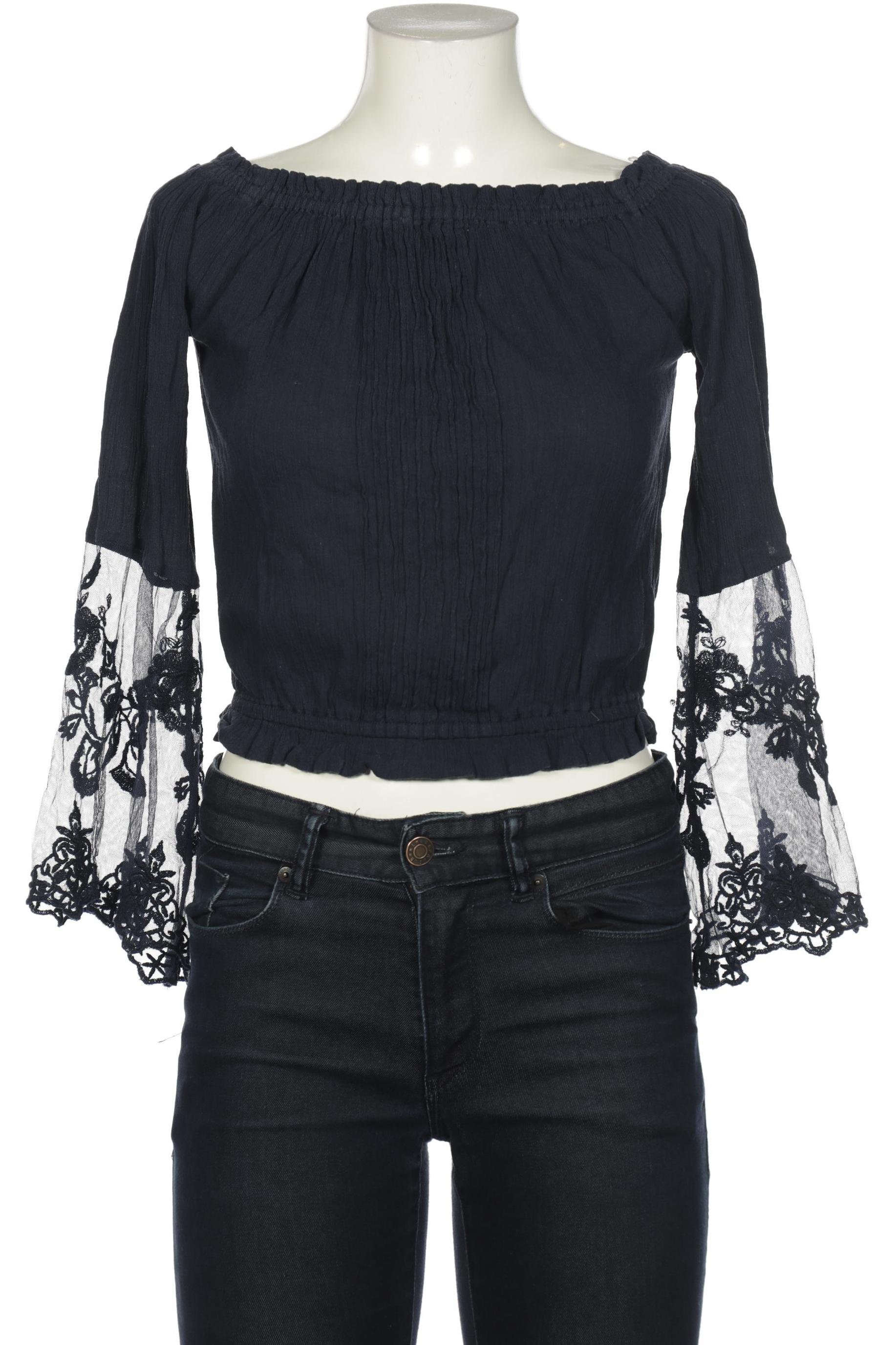 

Hollister Damen Bluse, marineblau