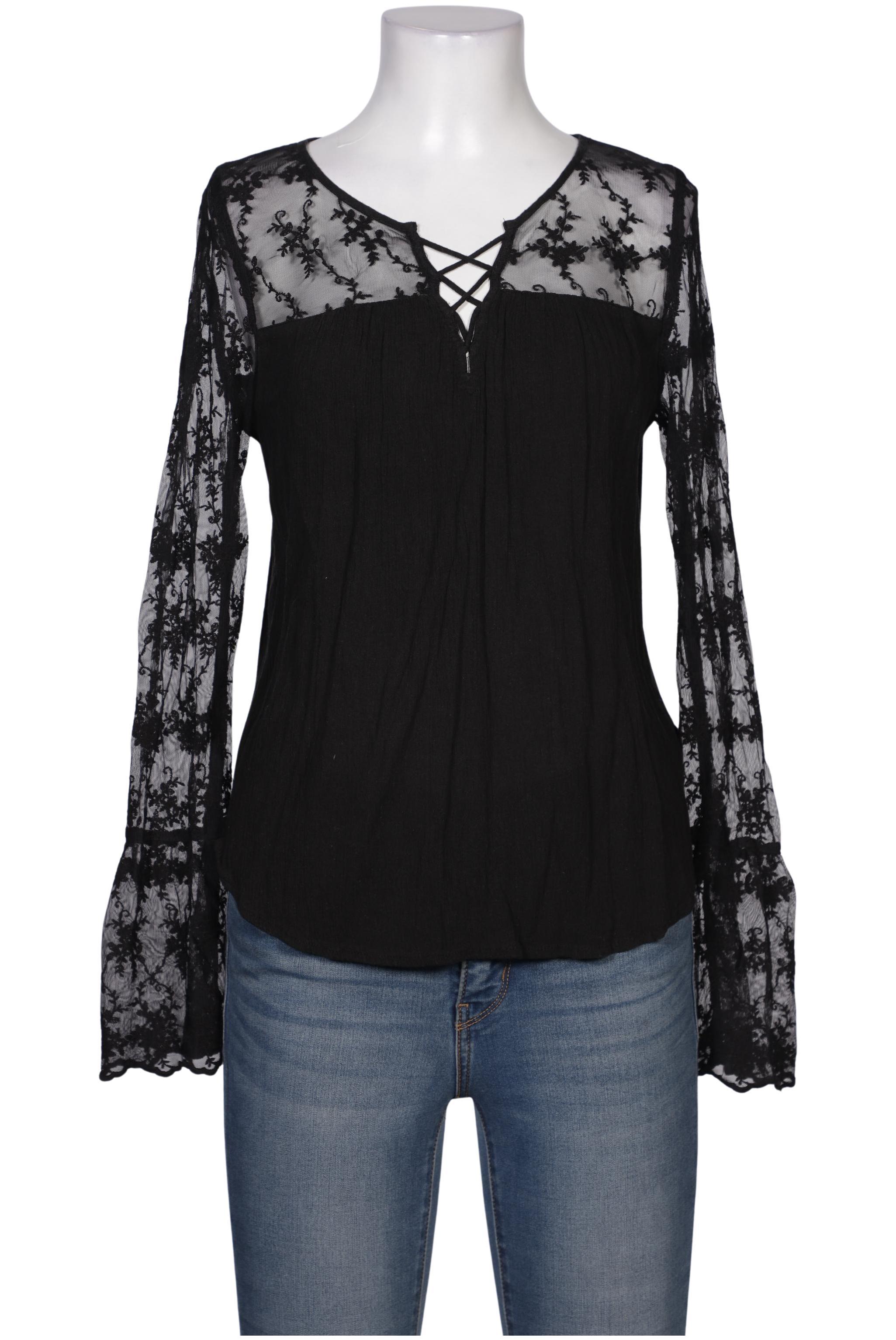 

Hollister Damen Bluse, schwarz, Gr. 36