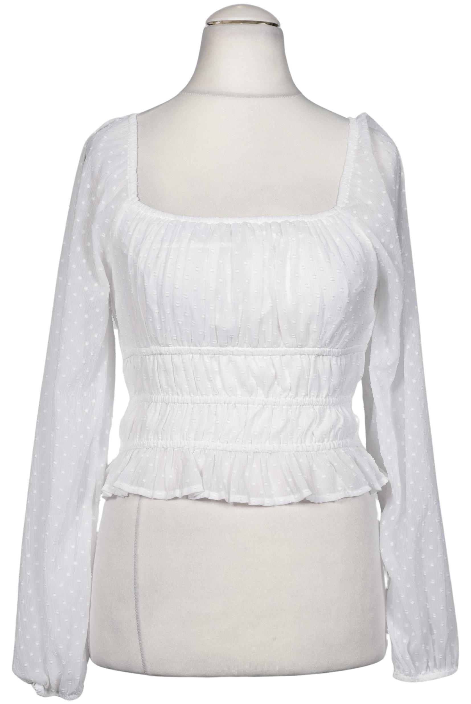 

Hollister Damen Bluse, weiß, Gr. 38