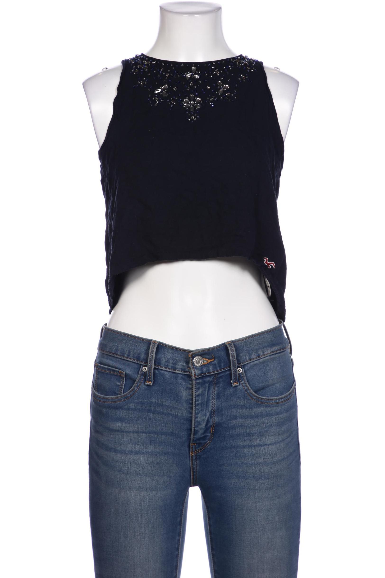 

Hollister Damen Bluse, marineblau
