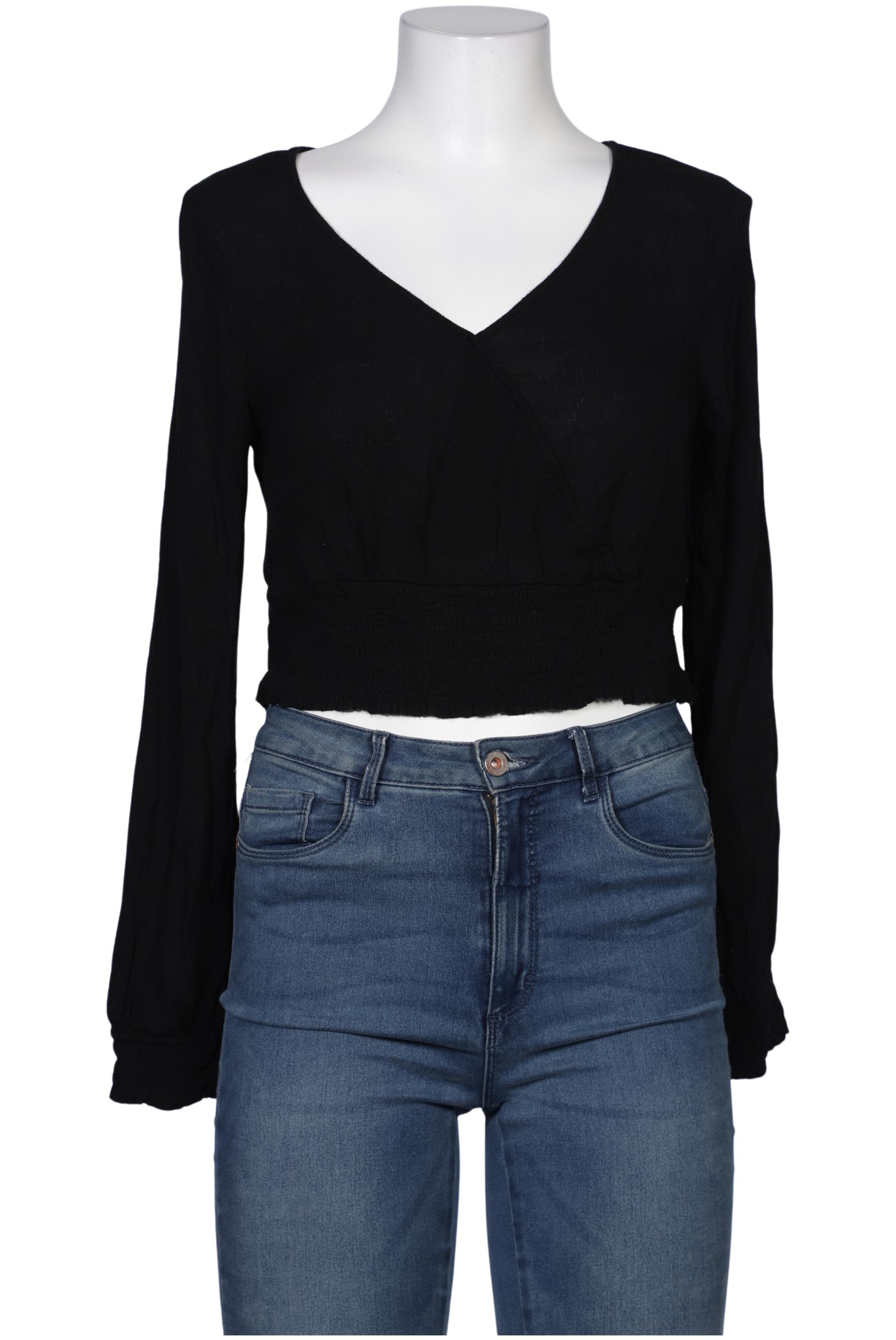 

Hollister Damen Bluse, schwarz, Gr. 42