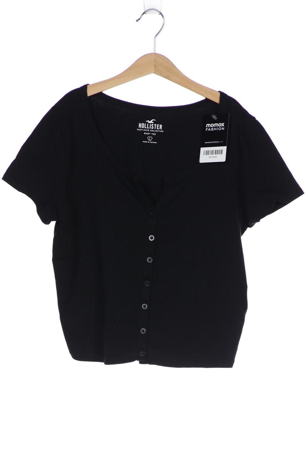

Hollister Damen Bluse, schwarz, Gr. 42