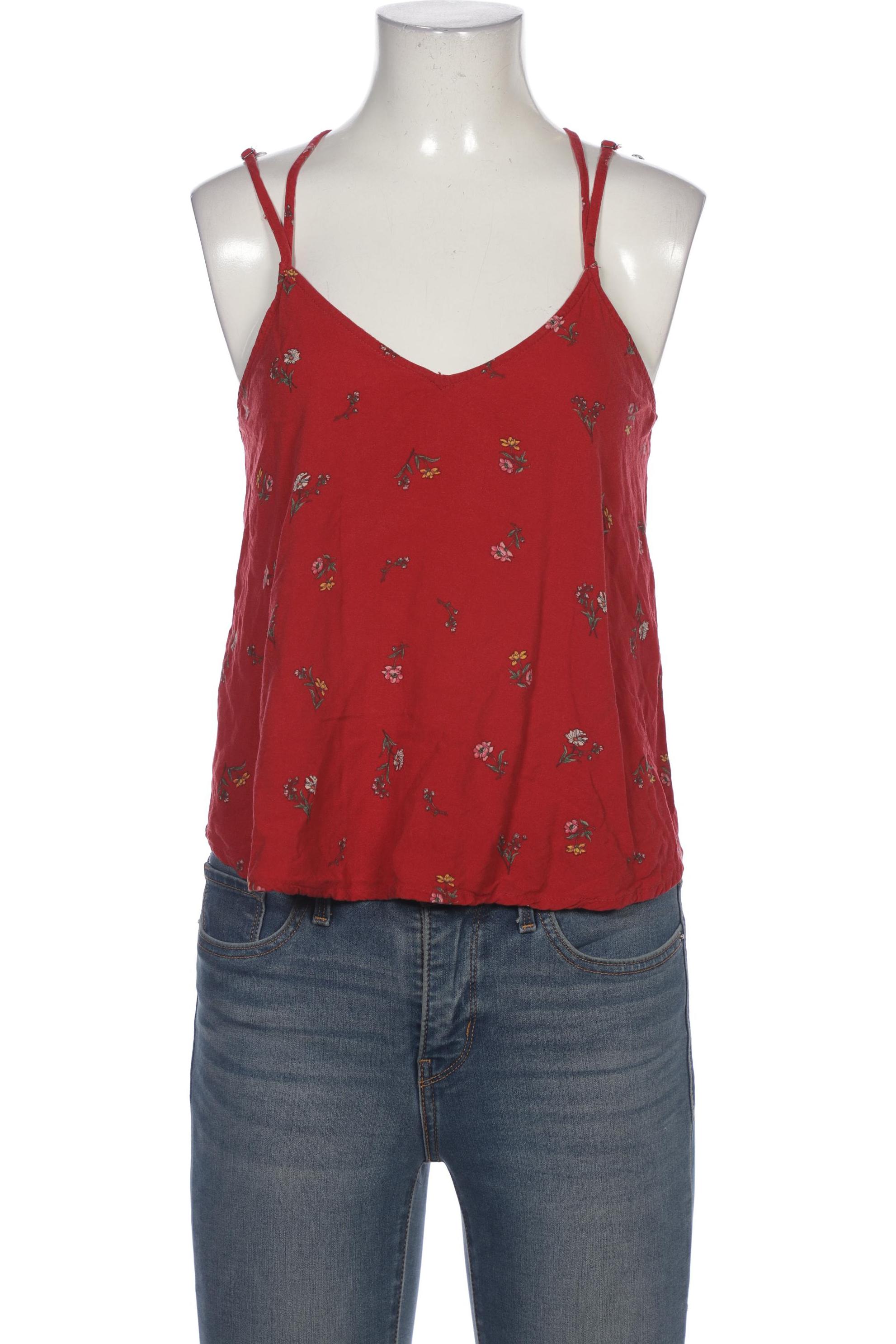 

Hollister Damen Bluse, rot, Gr. 34