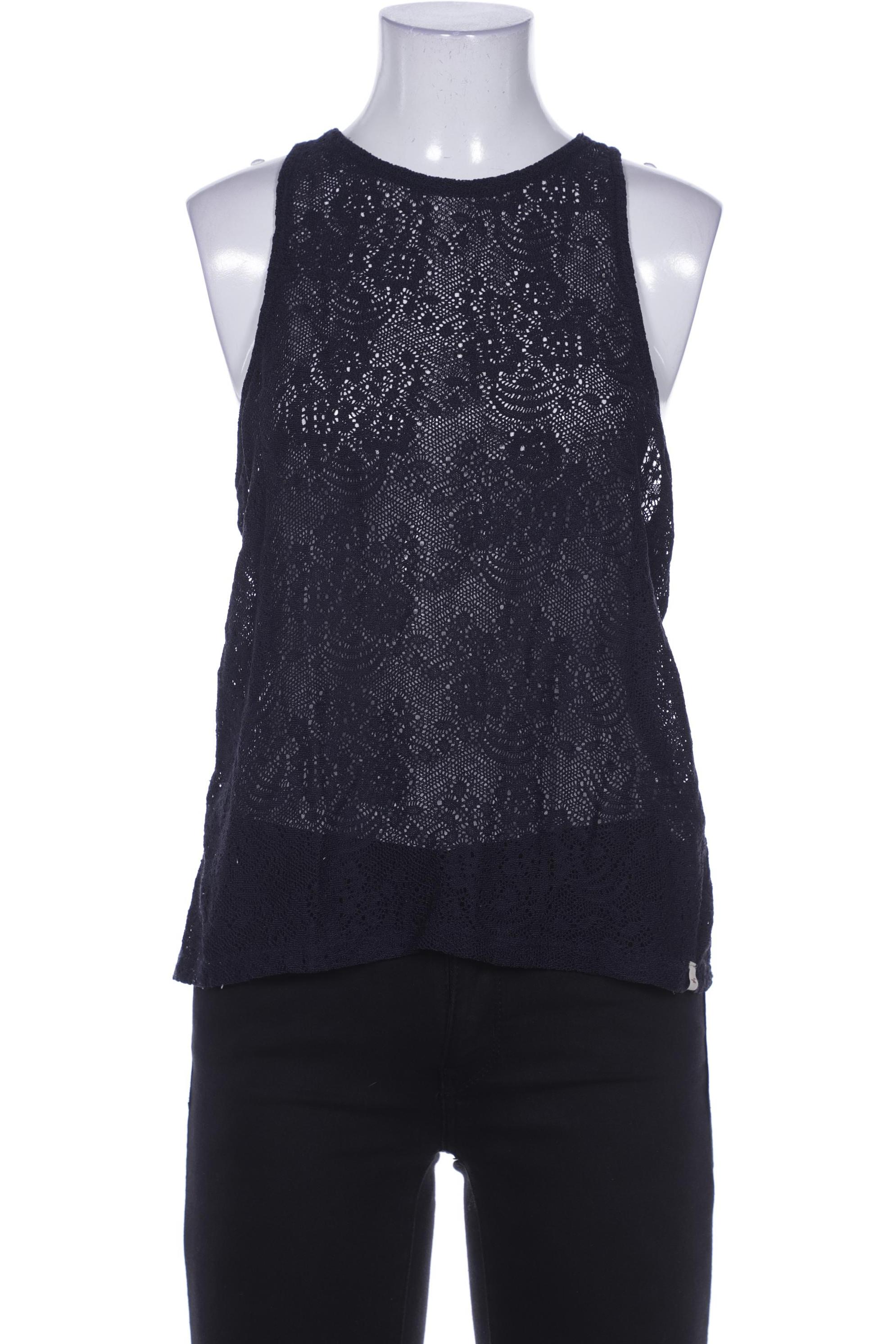 

Hollister Damen Bluse, marineblau, Gr. 34