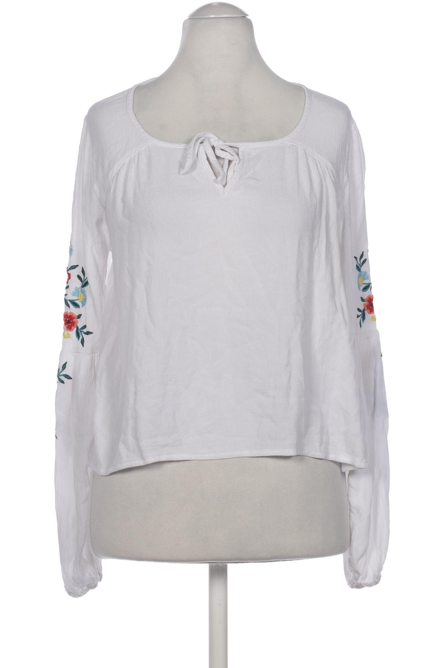

Hollister Damen Bluse, weiß, Gr. 38