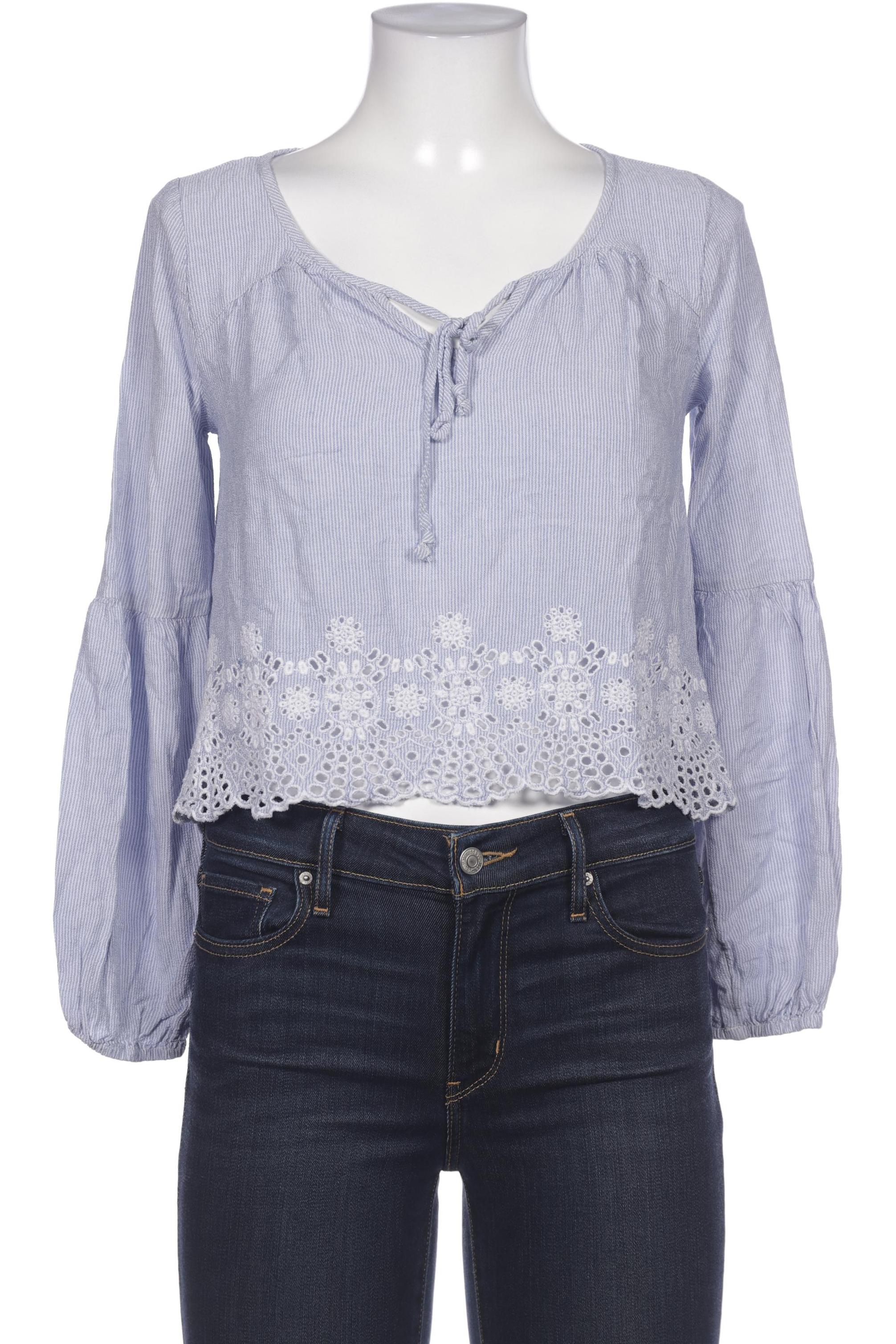 

Hollister Damen Bluse, hellblau, Gr. 36