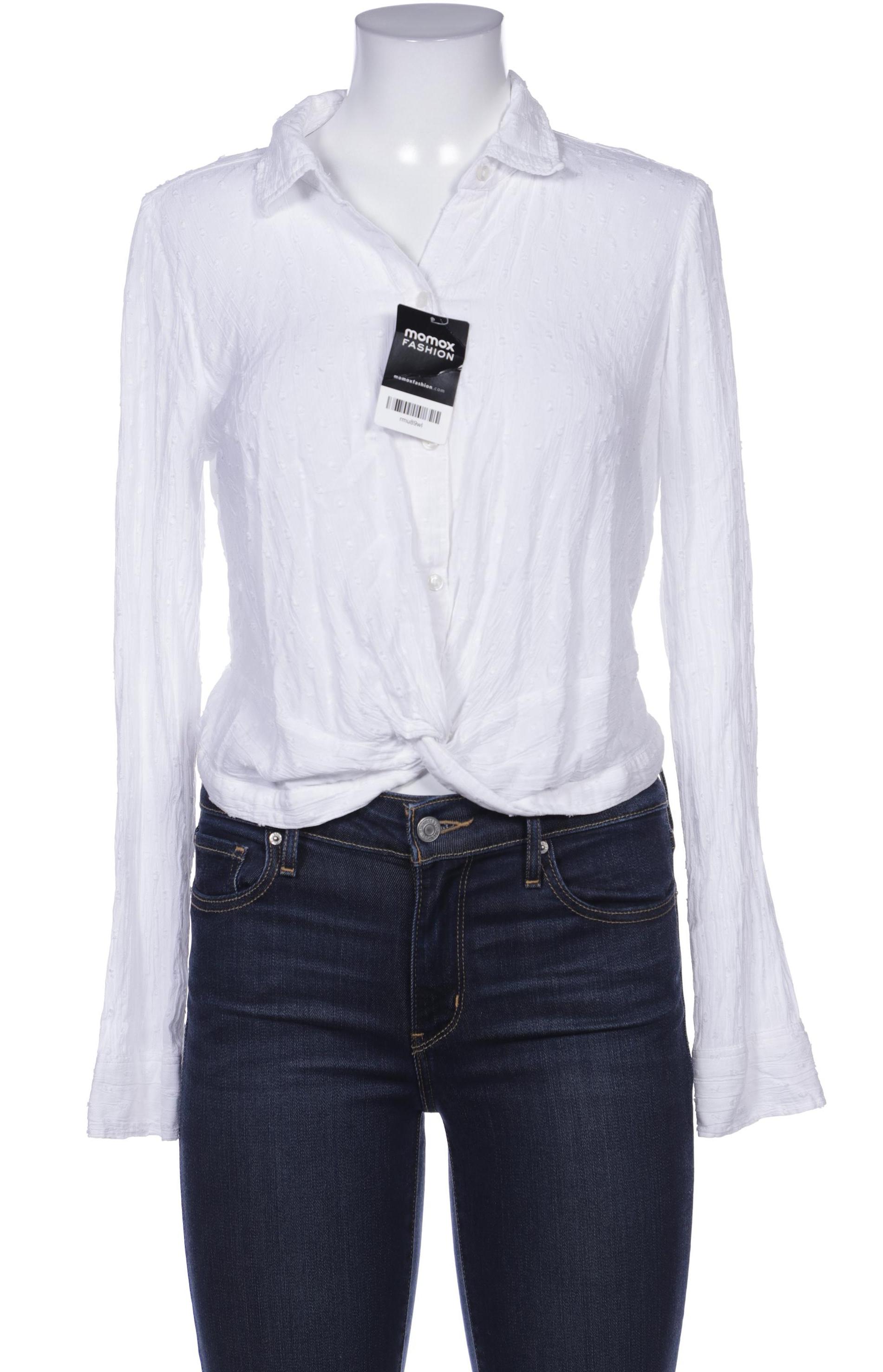 

Hollister Damen Bluse, weiß, Gr. 38