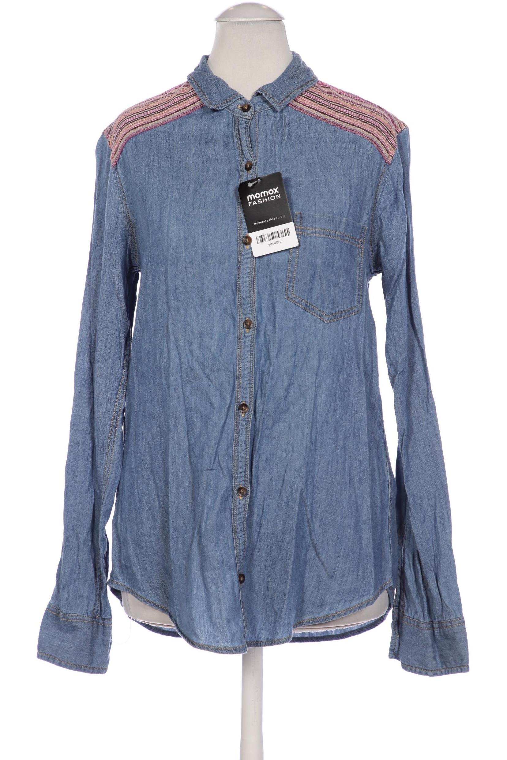 

Hollister Damen Bluse, blau, Gr. 34